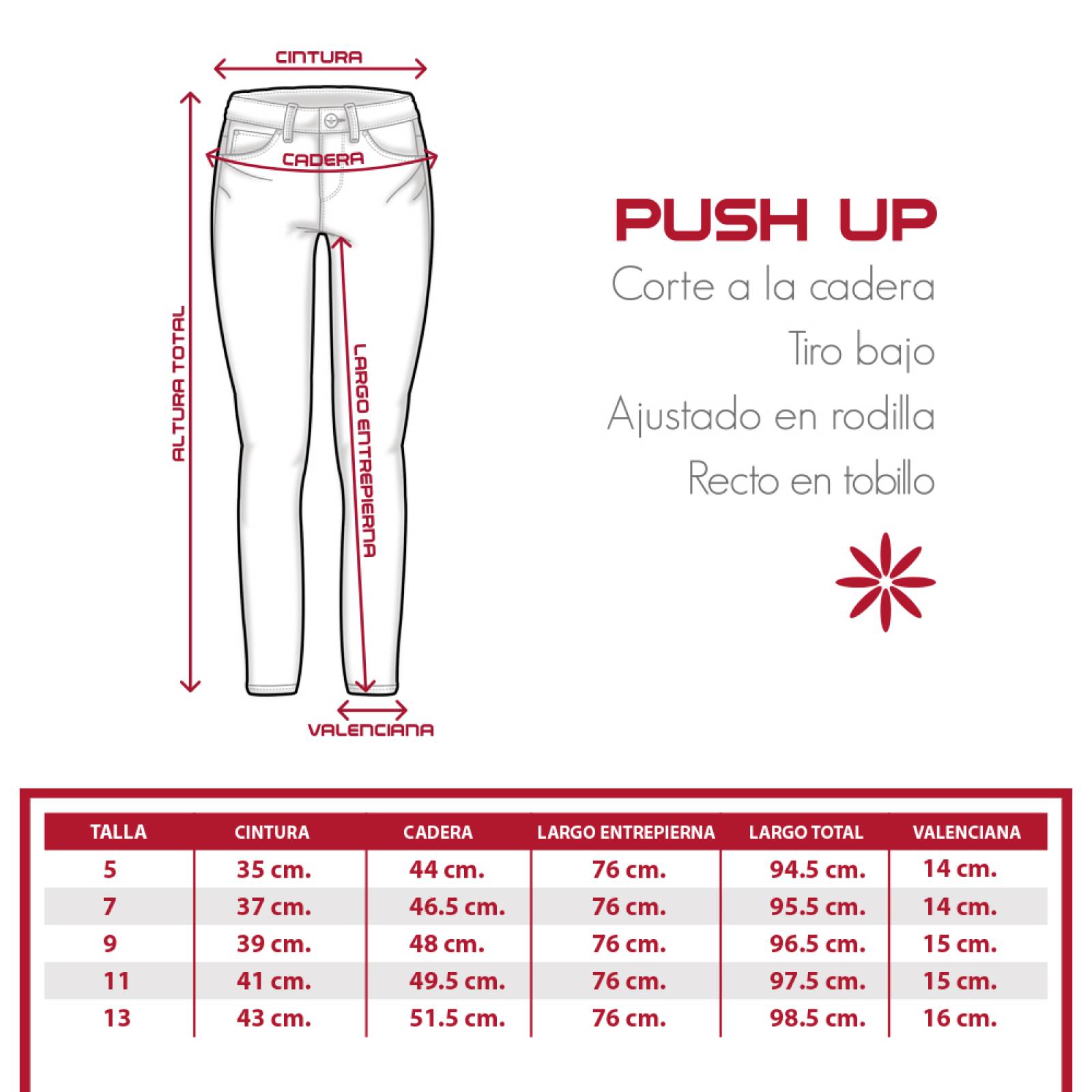 Pantalón Jeans Mujer Silver Plate D7700 Skinny Skinny