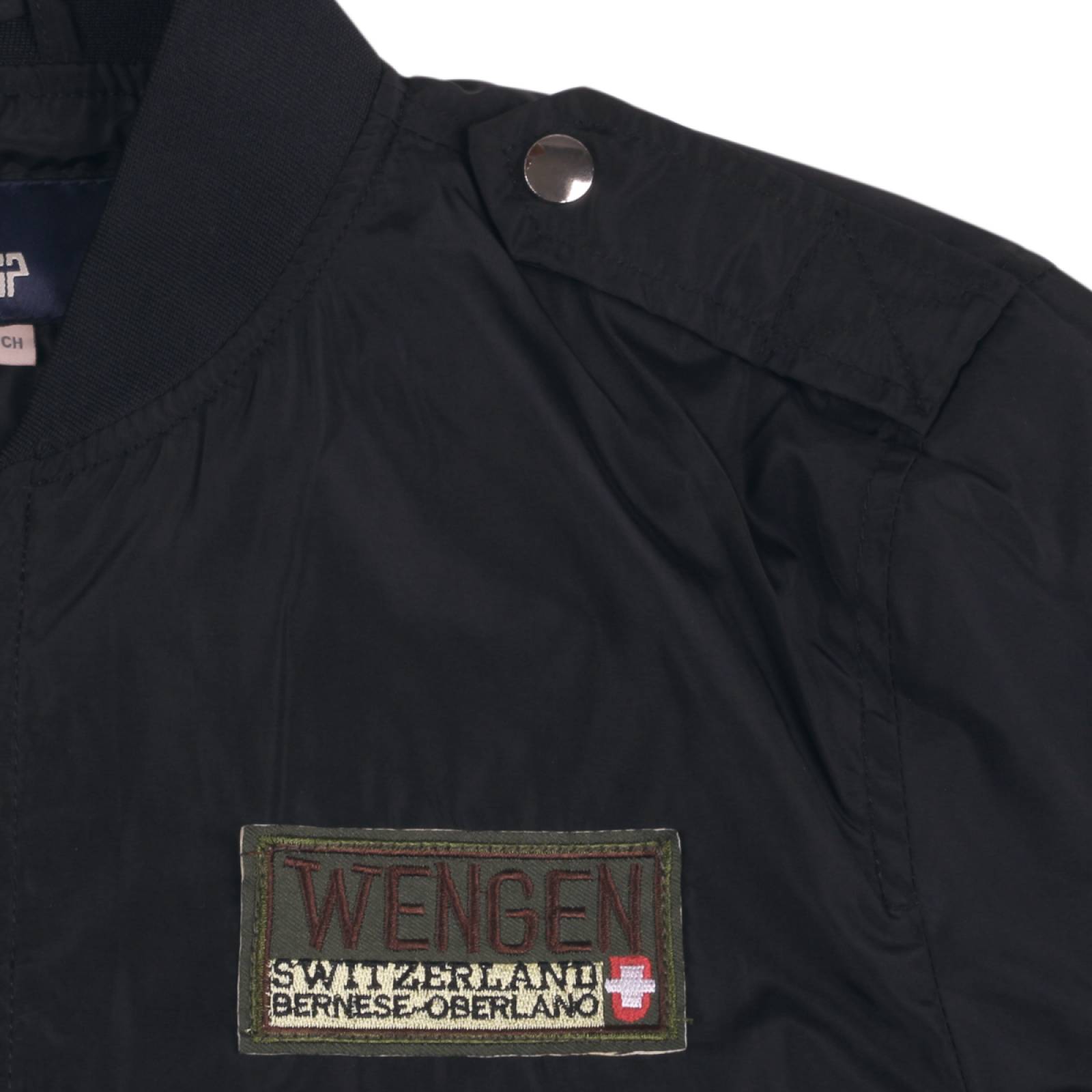 Chamarra 17SP028 Hombre Negro