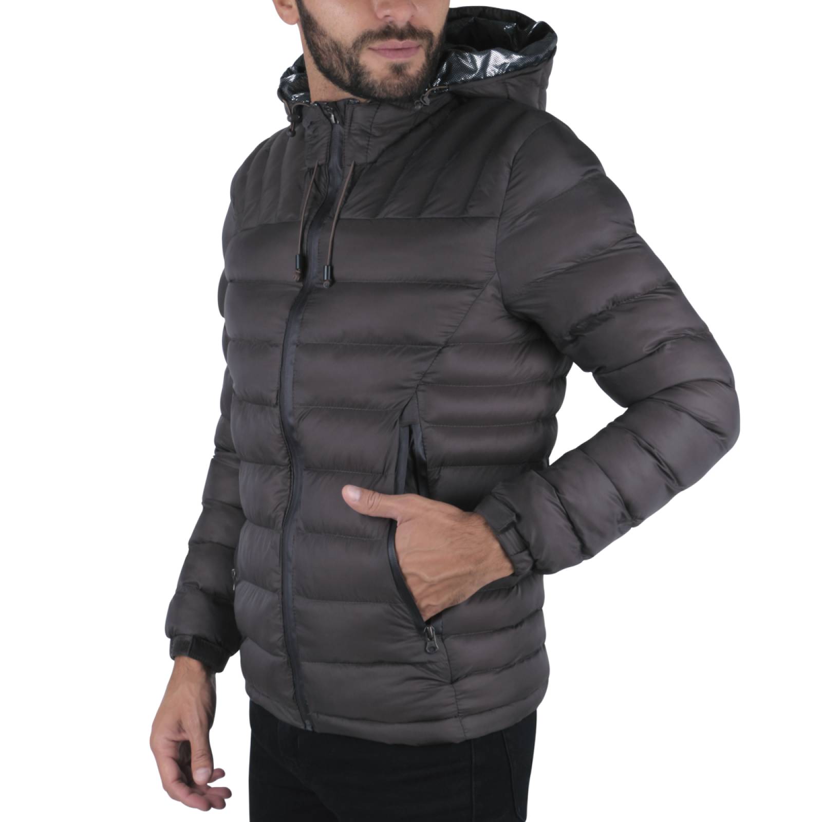 Chamarra 18SP26 Hombre Café