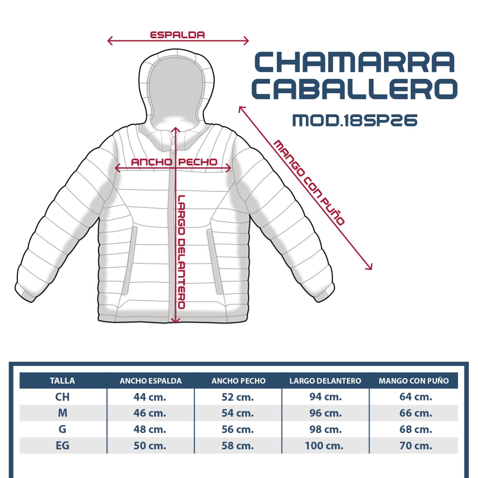 Chamarra 18SP26 Hombre Café