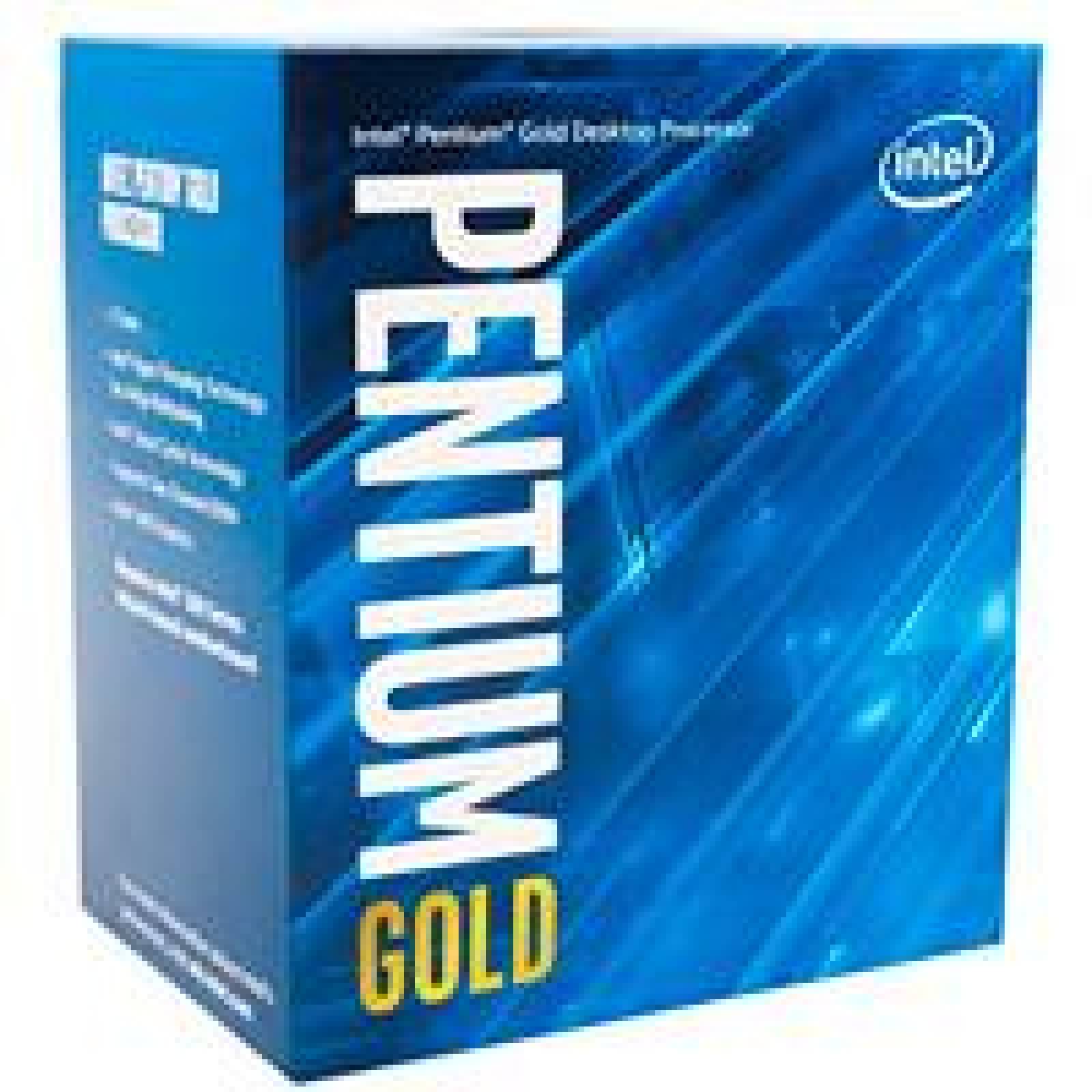 CPU INTEL PENTIUM GOLD G5400 S-1151 2 NUCLEOS 3.7GHZ 4MB GRAFICOS UHD 610 350 MHZ 8VA GENERACION ITP
