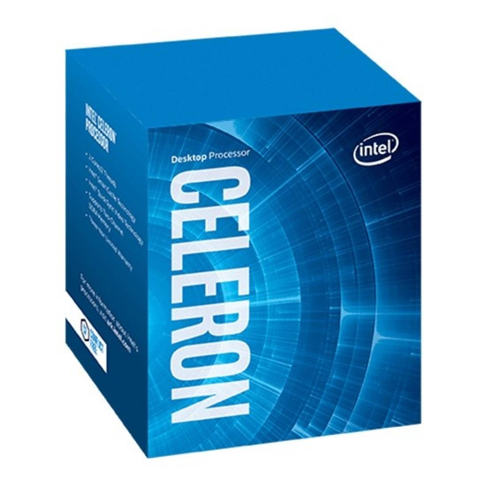 CPU INTEL CELERON DUAL CORE G4900 S-1151 8A GENERACION 3.1GHZ 2MB 54W GRAFICOS HD610 350MHZ PC ITP