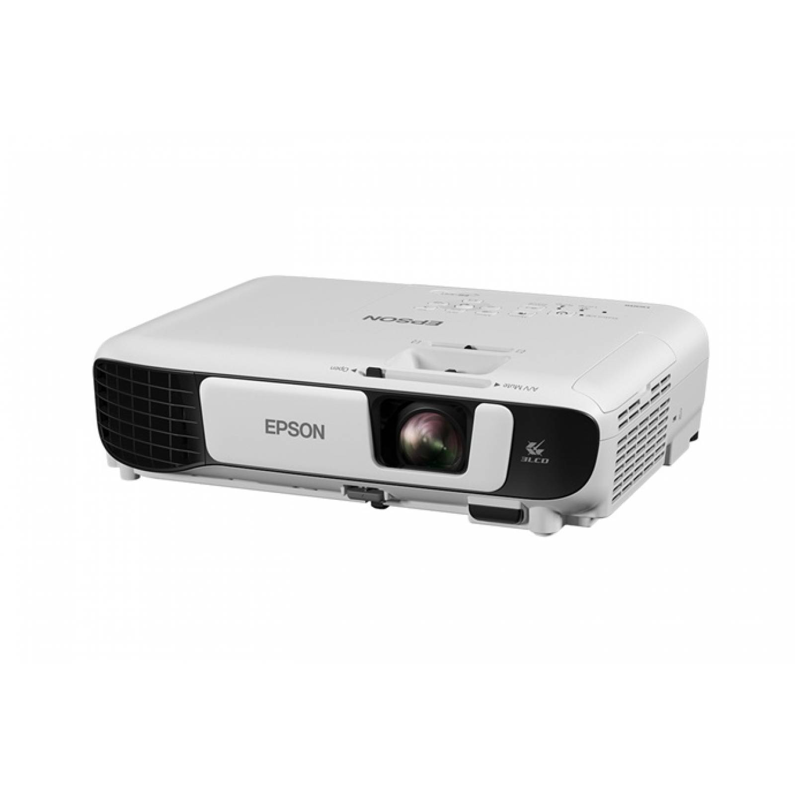 Proyector EPSON PowerLite X41+ - 3, 600 lúmenes ANSI, LCD, XGA (1024x768), 5000 h, Color blanco