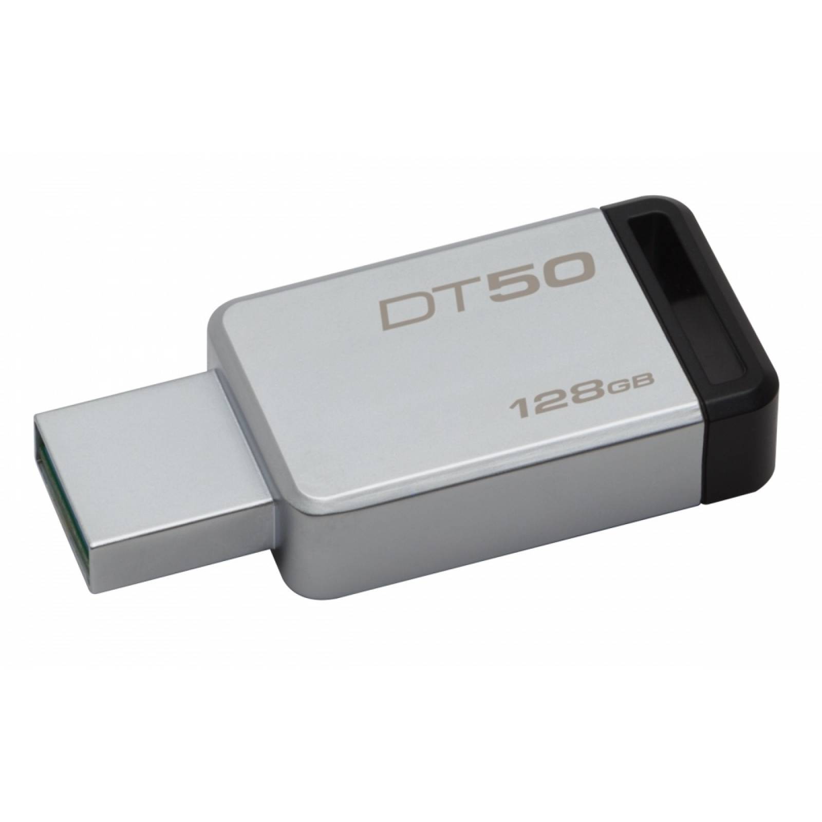 Memoria Kingston 128gb Usb 3.1 Datatraveler 50 Metalica / Ne