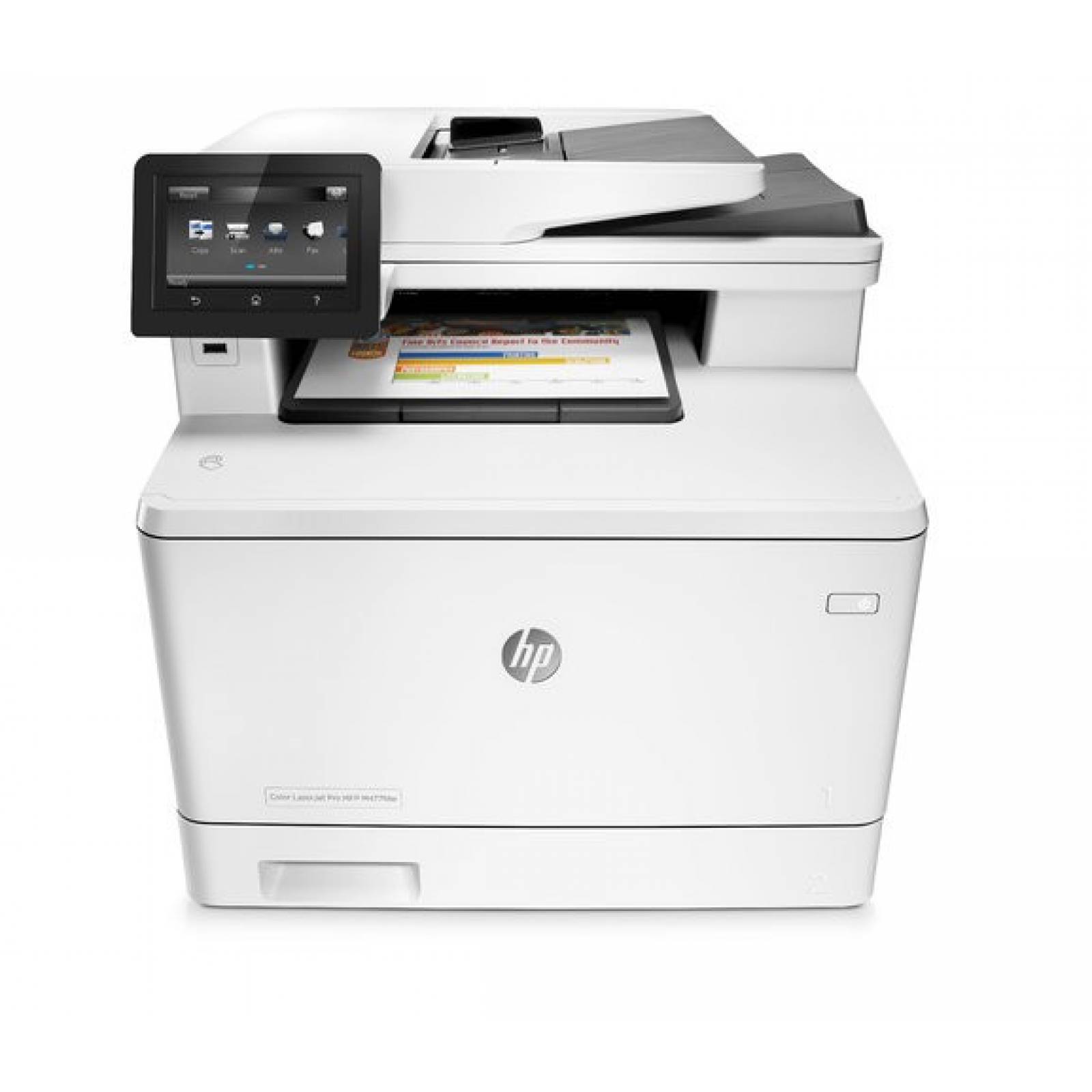 Multifuncional Laserjet A Color Hp Pro M477fdw, 28 Ppm Negro