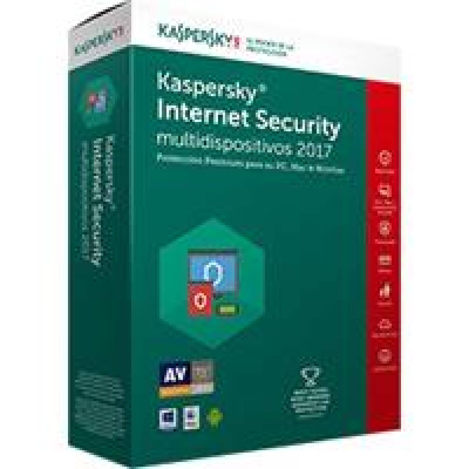 Kaspersky Internet Security - Multidispositivos 2017 / 3 + 1