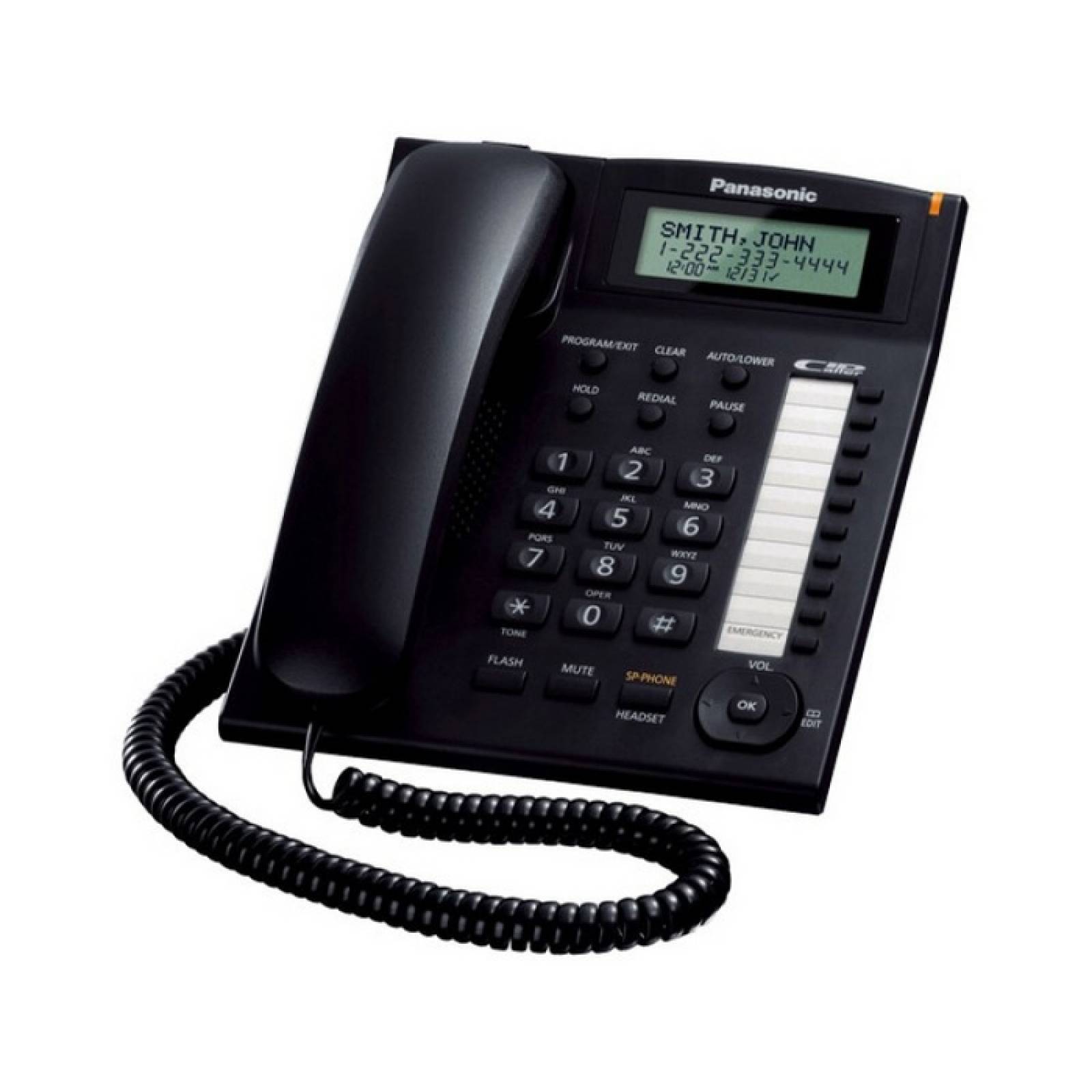 Telefono Panasonic Kx-t7716 Unilinea Con Identificador