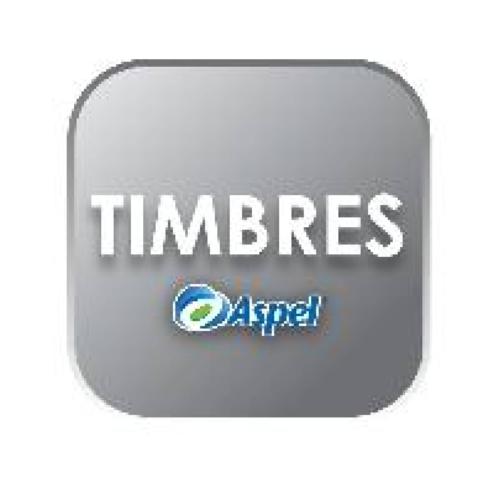 ASPEL 1000 TIMBRES (PARA FACTURE, CAJA, SAE O NOI) (FISICO)