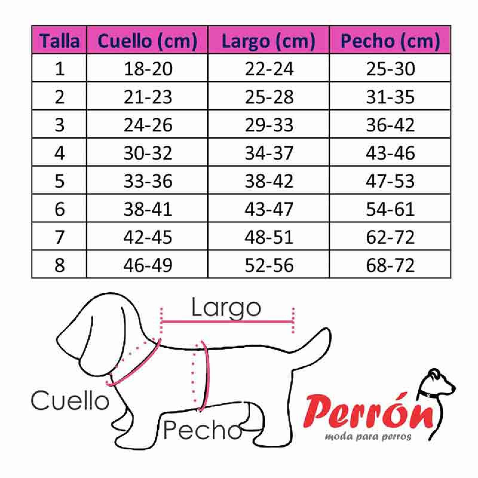 Chaleco para perro Talla 1