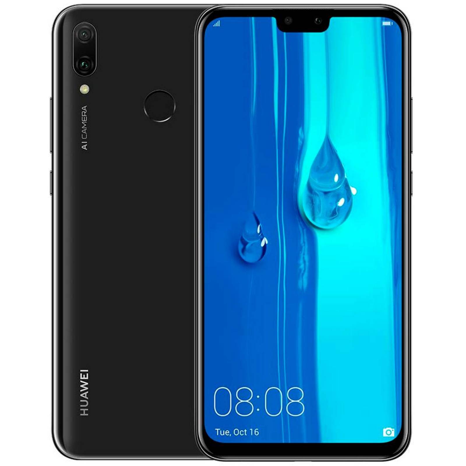Celular HUAWEI Y9 2019 3GB 64GB Octa Core Android 8.1 Negro 