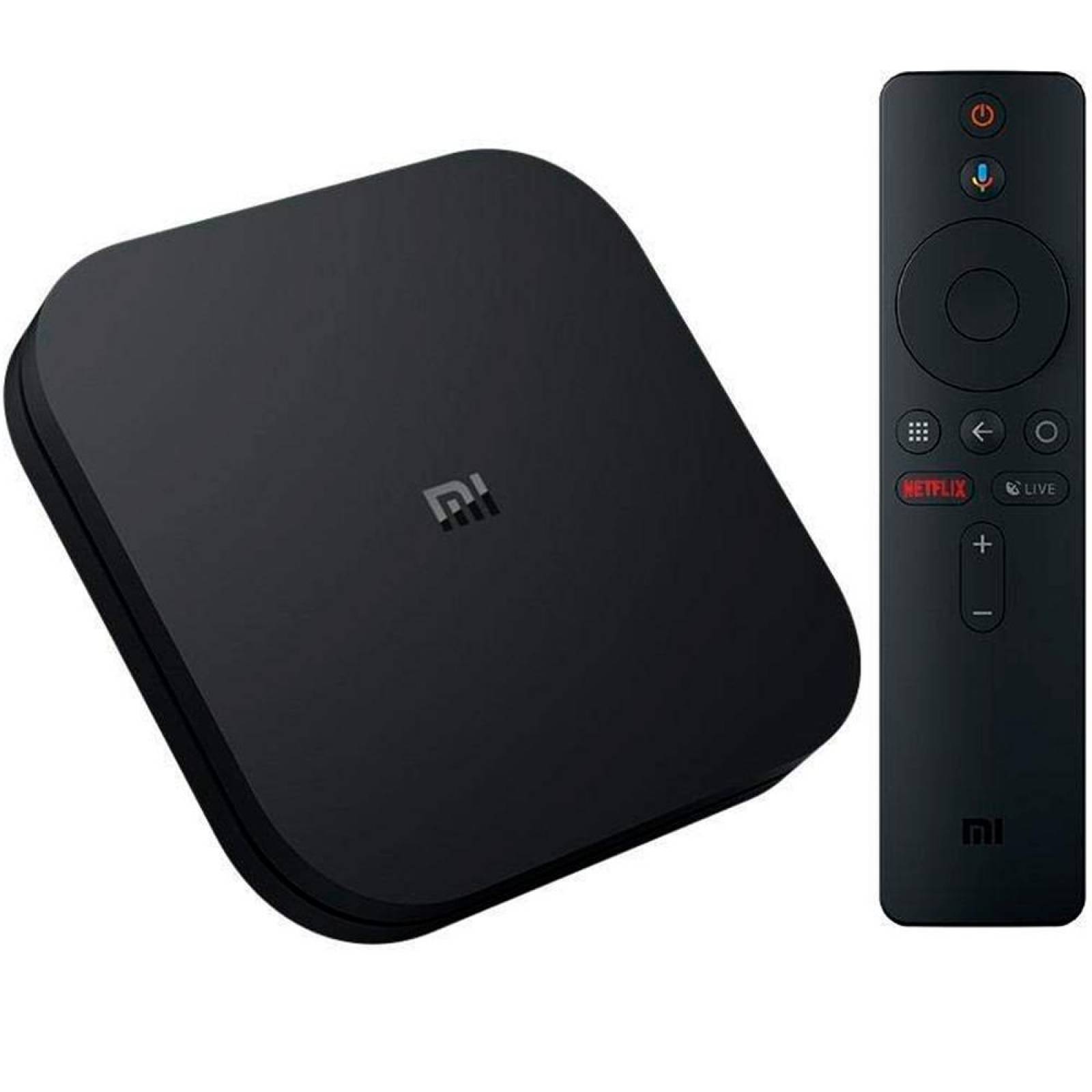 Android TV XIAOMI Mi Box 4K Ultra HD Chromecast Asistente Google HDMI