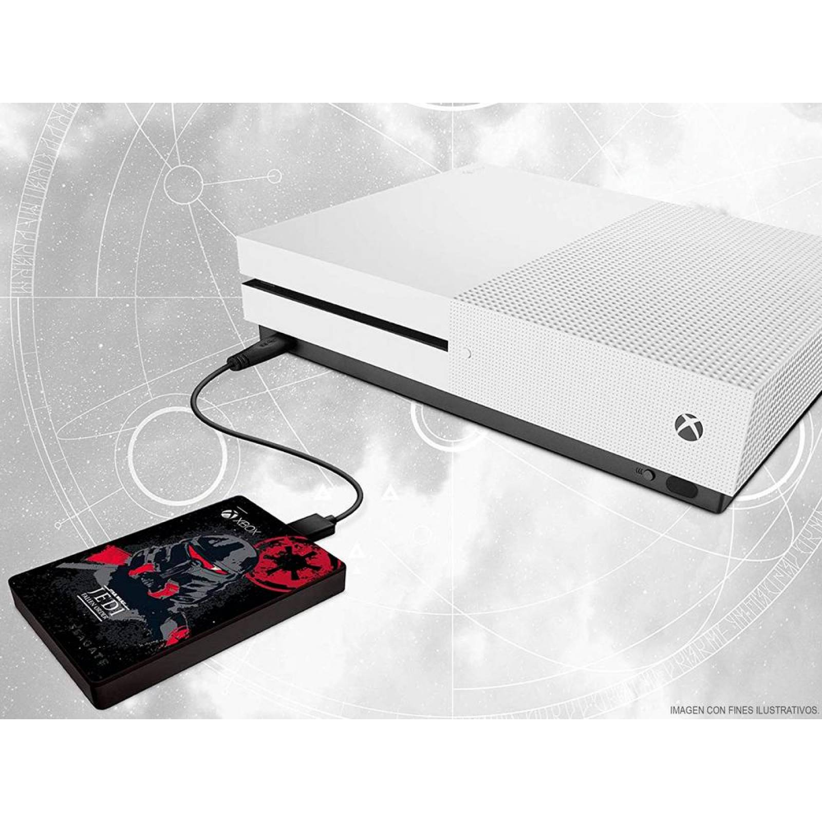 Disco Duro Externo 2TB Seagate Edicion Especial Stars Wars Jedi STEA2000426 