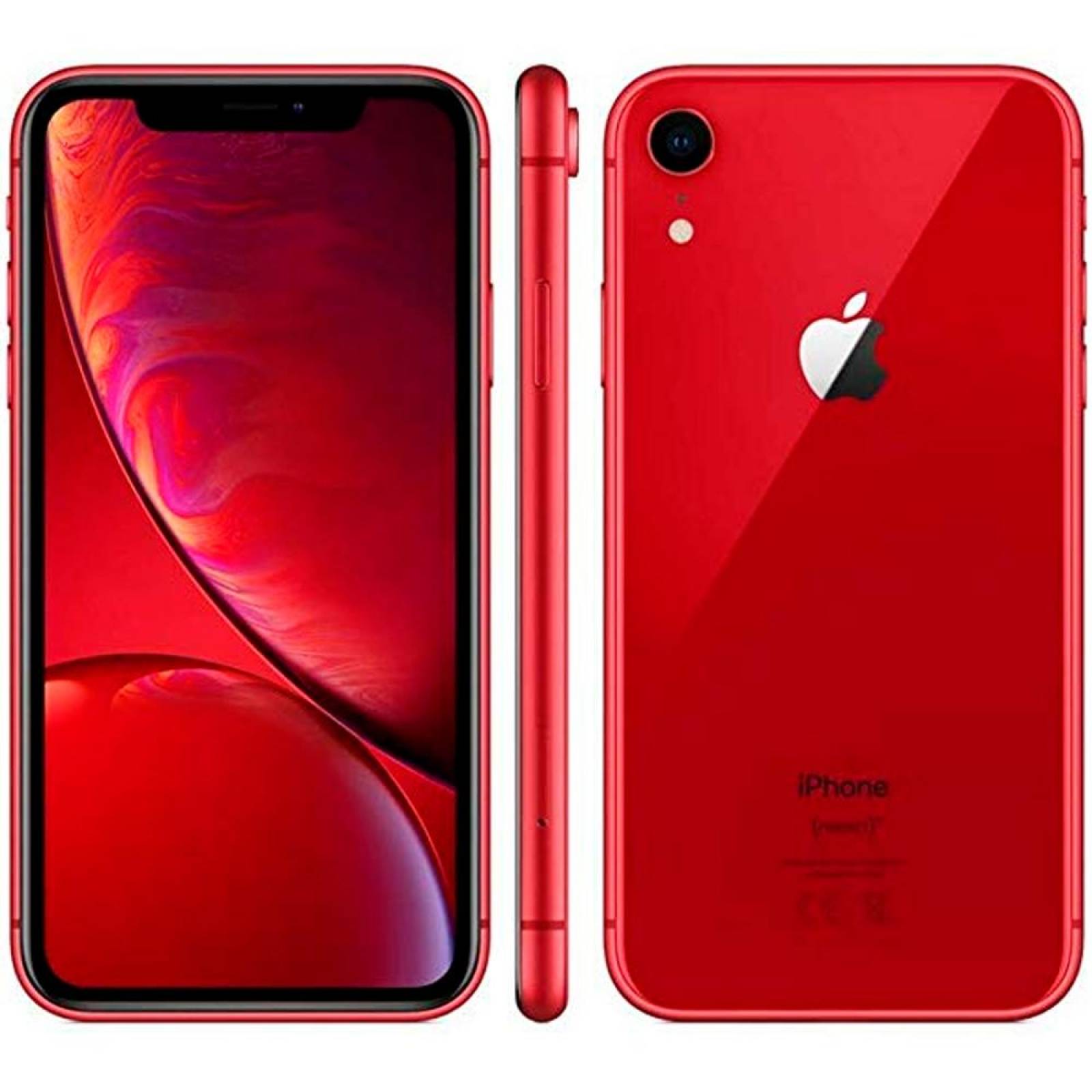 Celular APPLE iPhone XR 3GB 64GB Hexa Core iOS 12 Red MT062J/A Open Box 