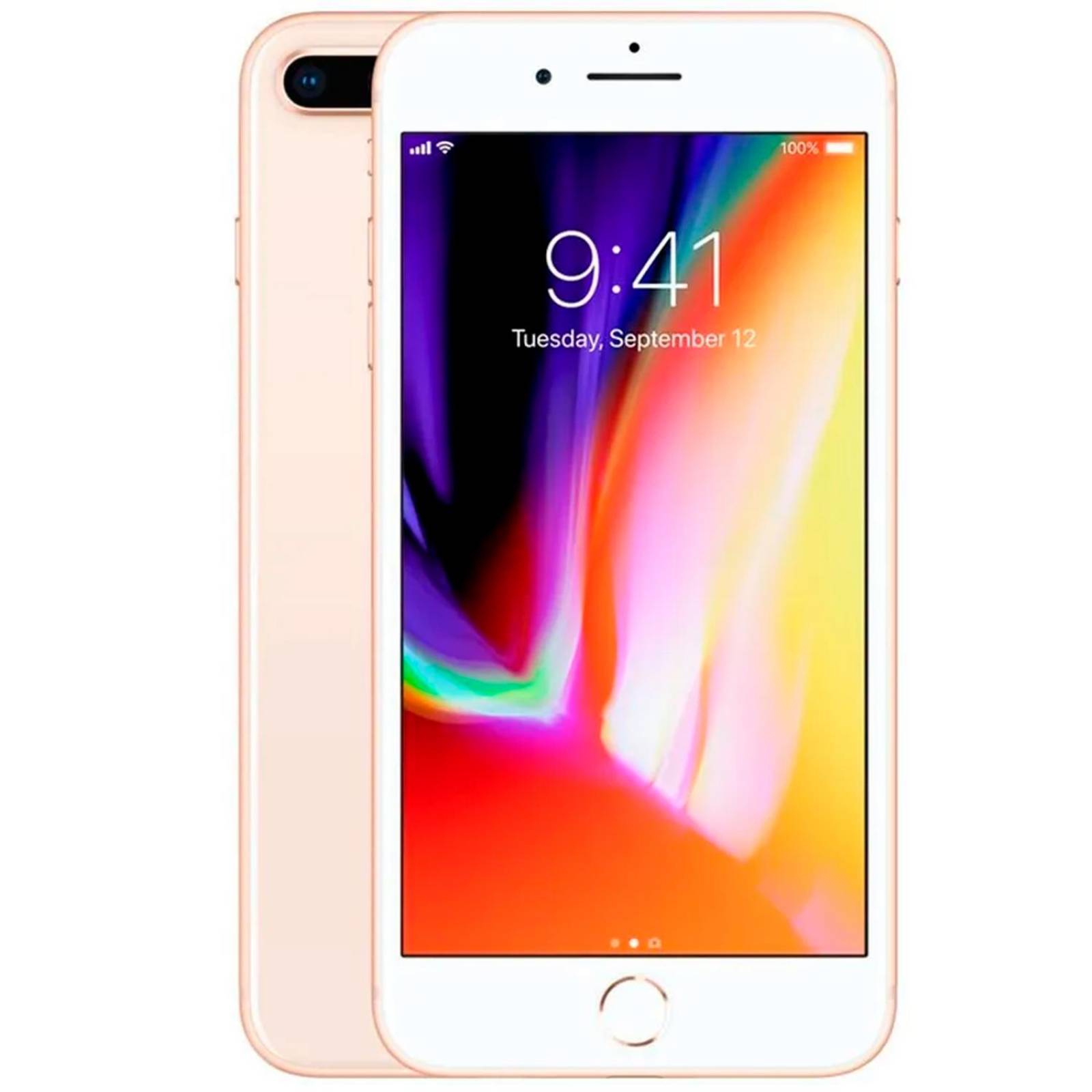 Celular APPLE iPhone 8 Plus 3GB 64GB A11 IiOS 11 Rose Gold M1 GTA ReAcondicionado 