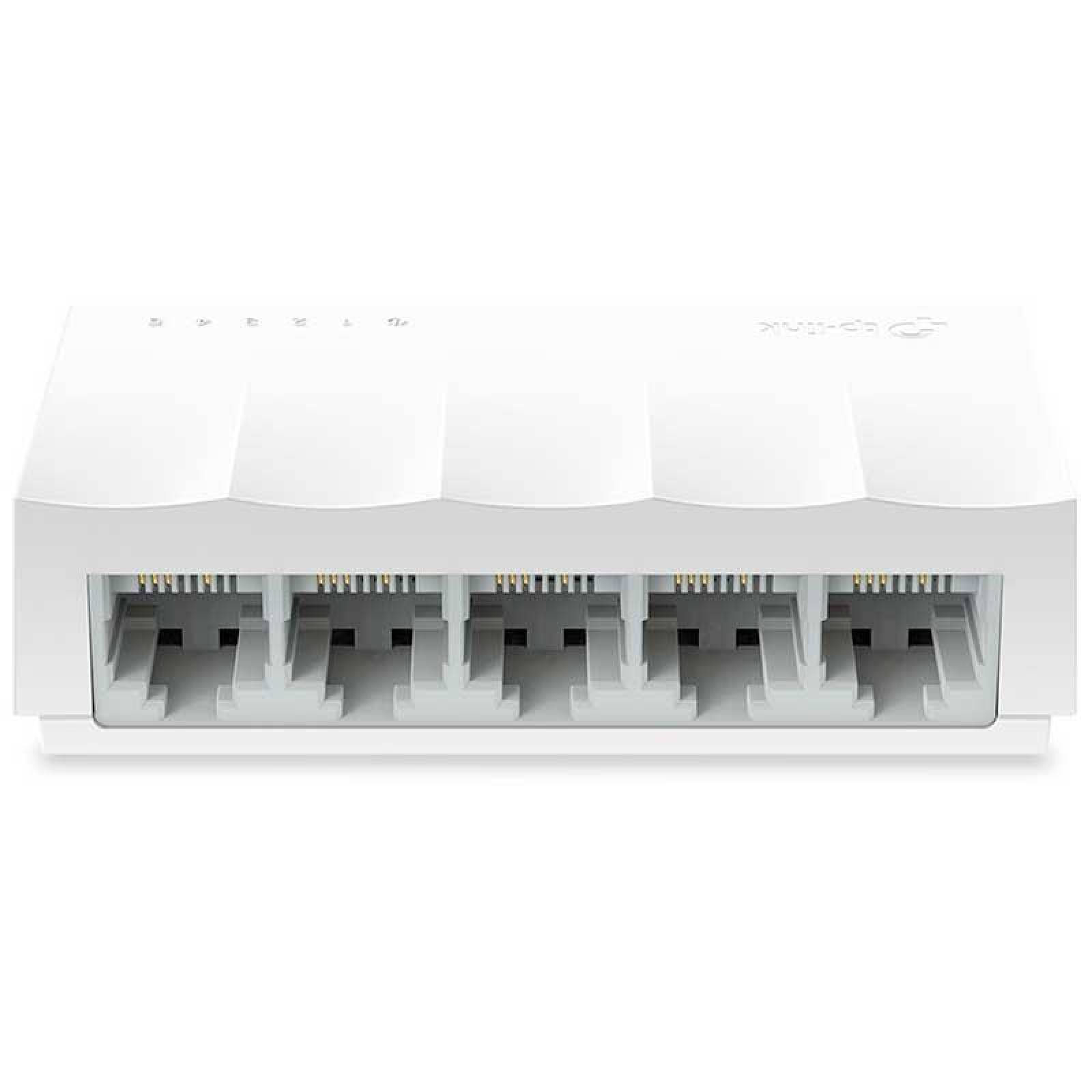 Switch TP-LINK LS1005 5 Puertos LiteWave Fast Ethernet 10/100Mbps 