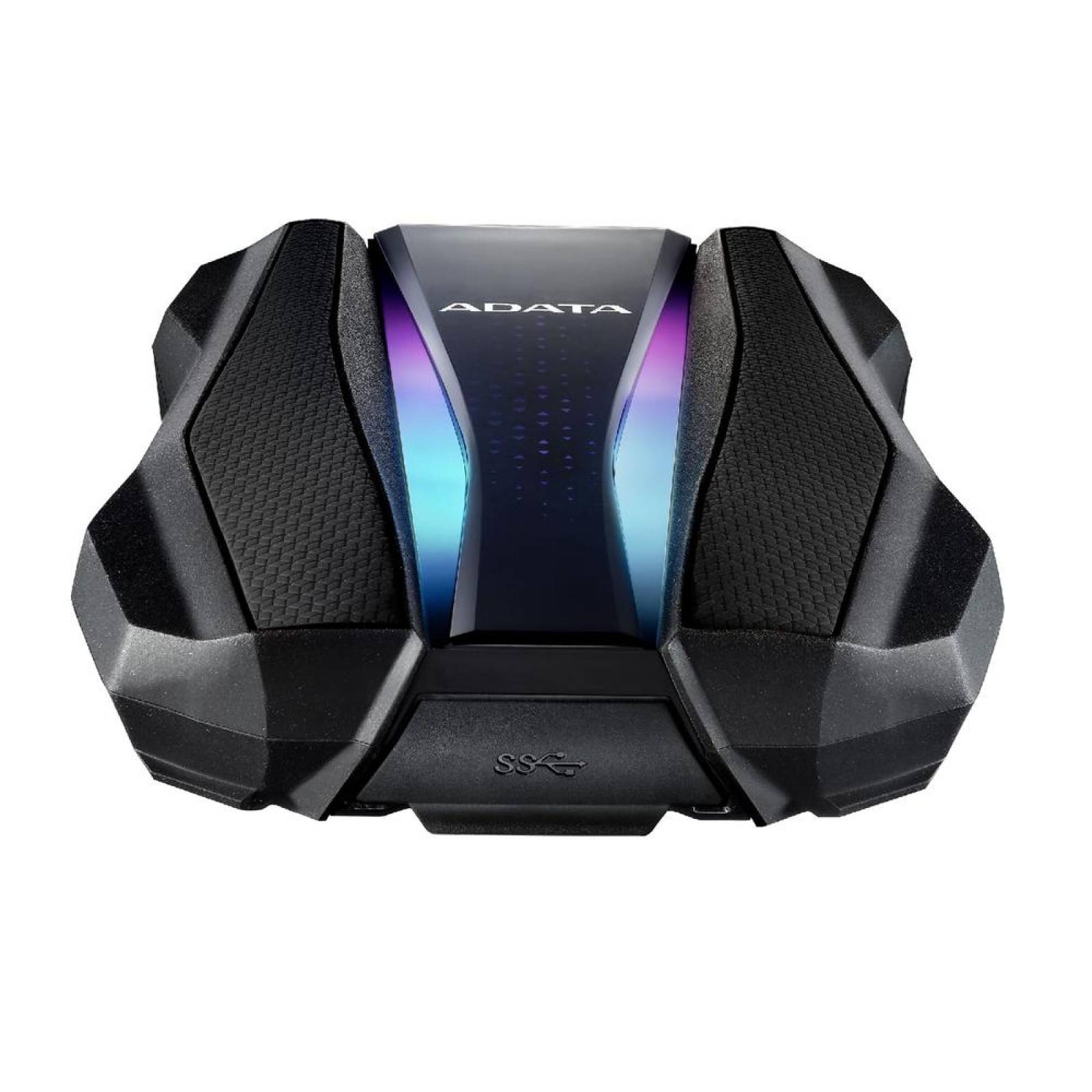 Disco Duro Externo 1TB ADATA HD770G USB 3.2 RGB Uso Rudo Portatil Xbox One PS4 PC AHD770G-1TU32G1-CBK