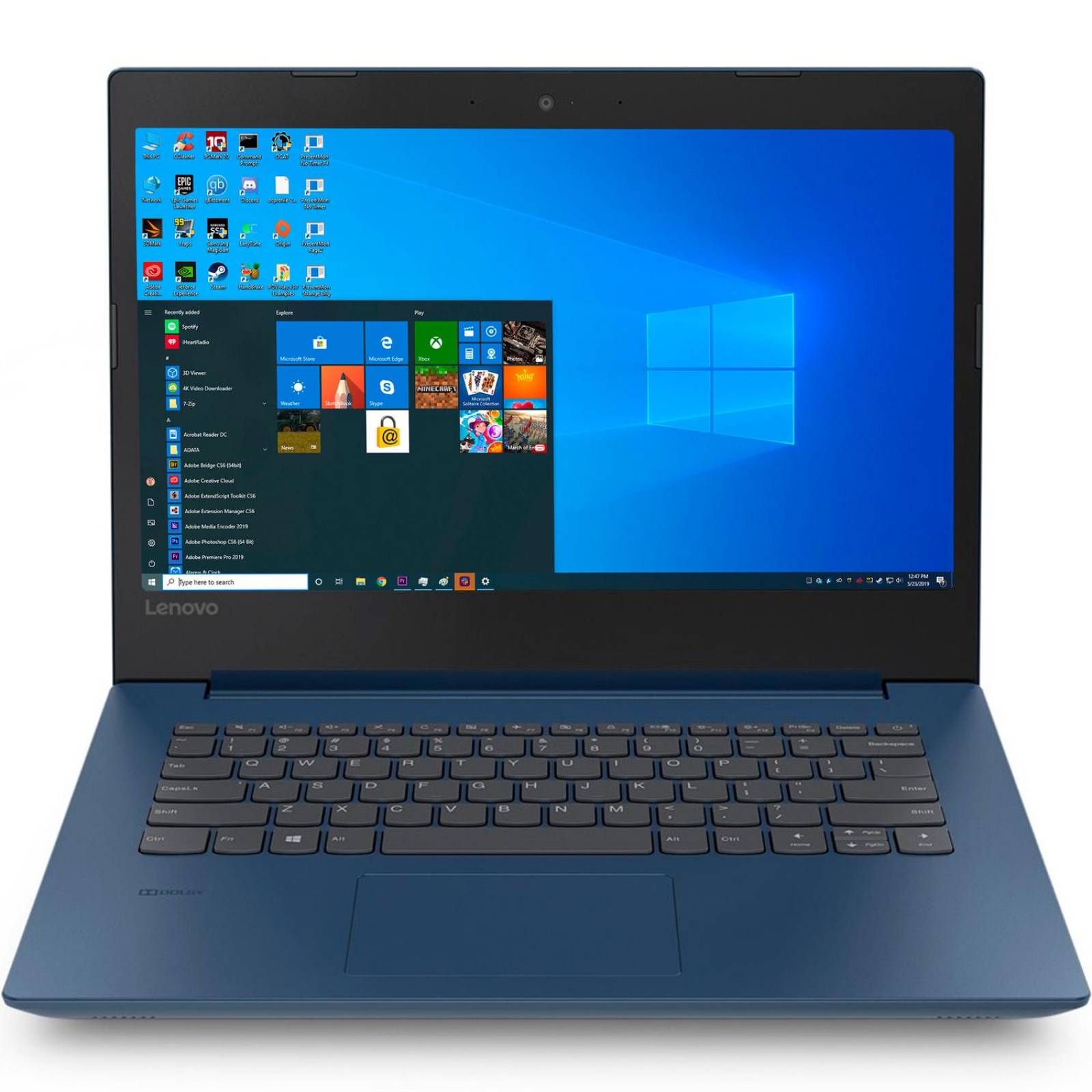 Laptop LENOVO IdeaPad 330-14AST A6 9225 8GB 1TB 14 Radeon R4 Azul Win10 81D5001ELM 