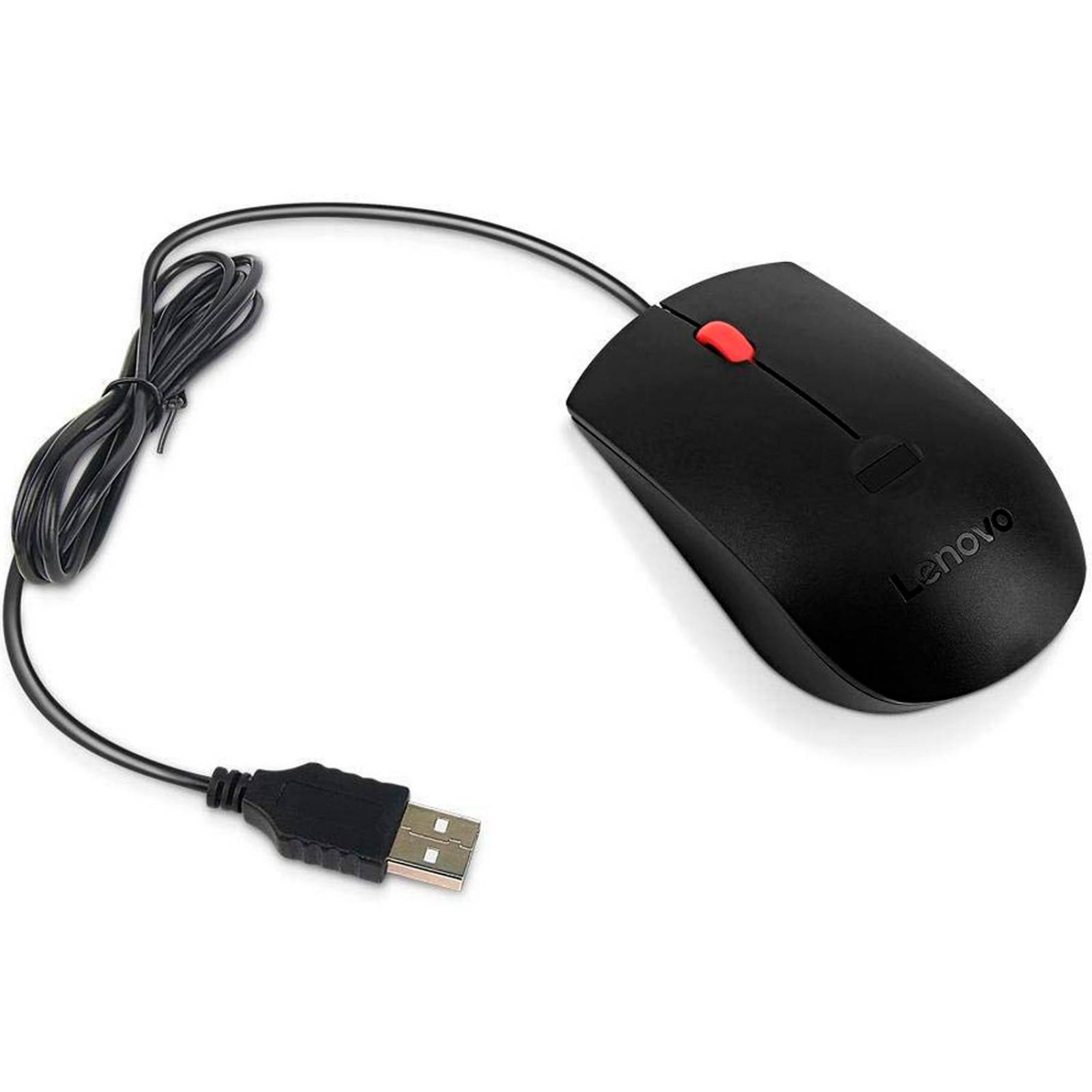 Mouse Optico LENOVO Lector Huella Biometrico 1600DPI USB 