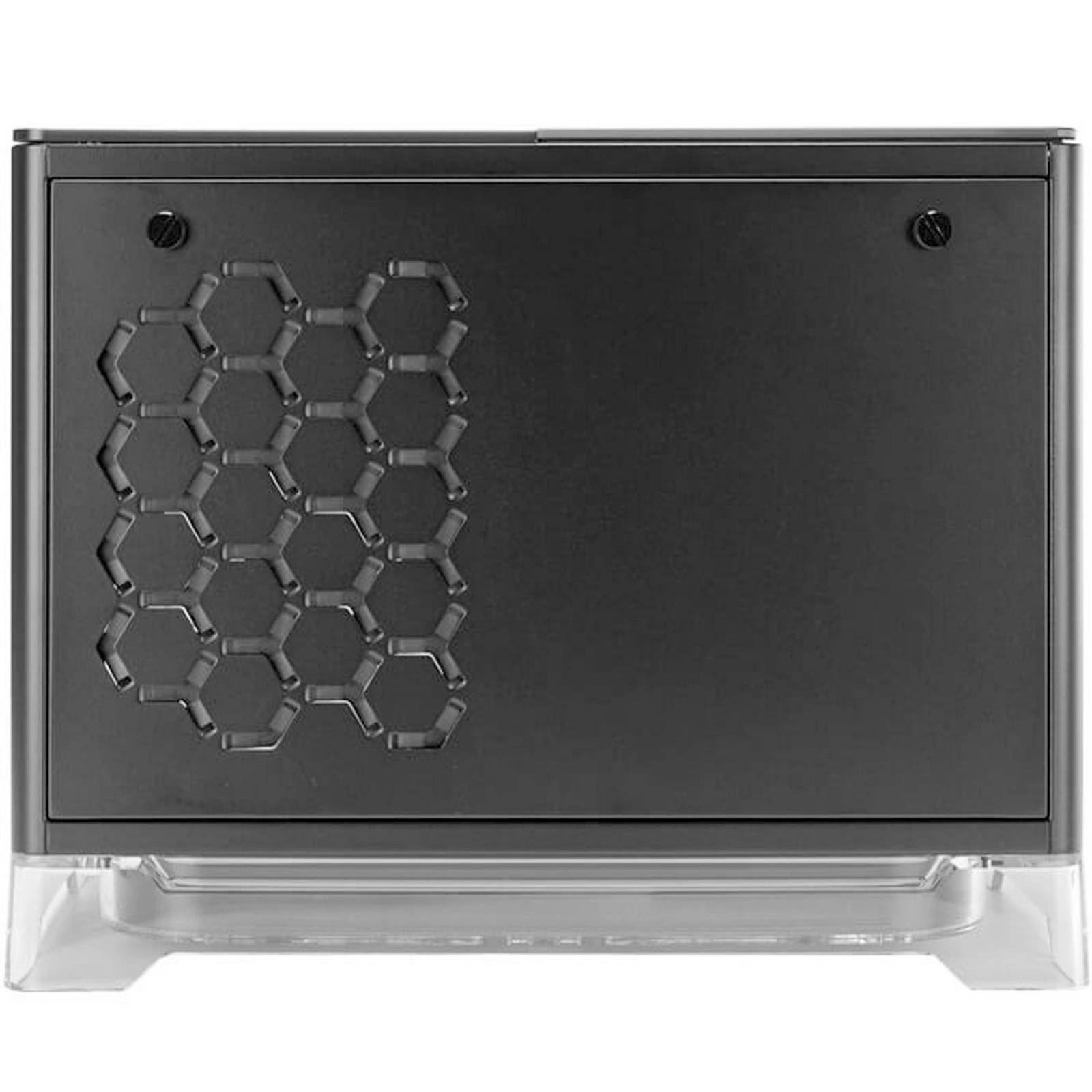 Gabinete IN WIN A1 Black MiniTorre Mini ITX 600W Vidrio Templado RGB Negro IW-A1-BLA-P 