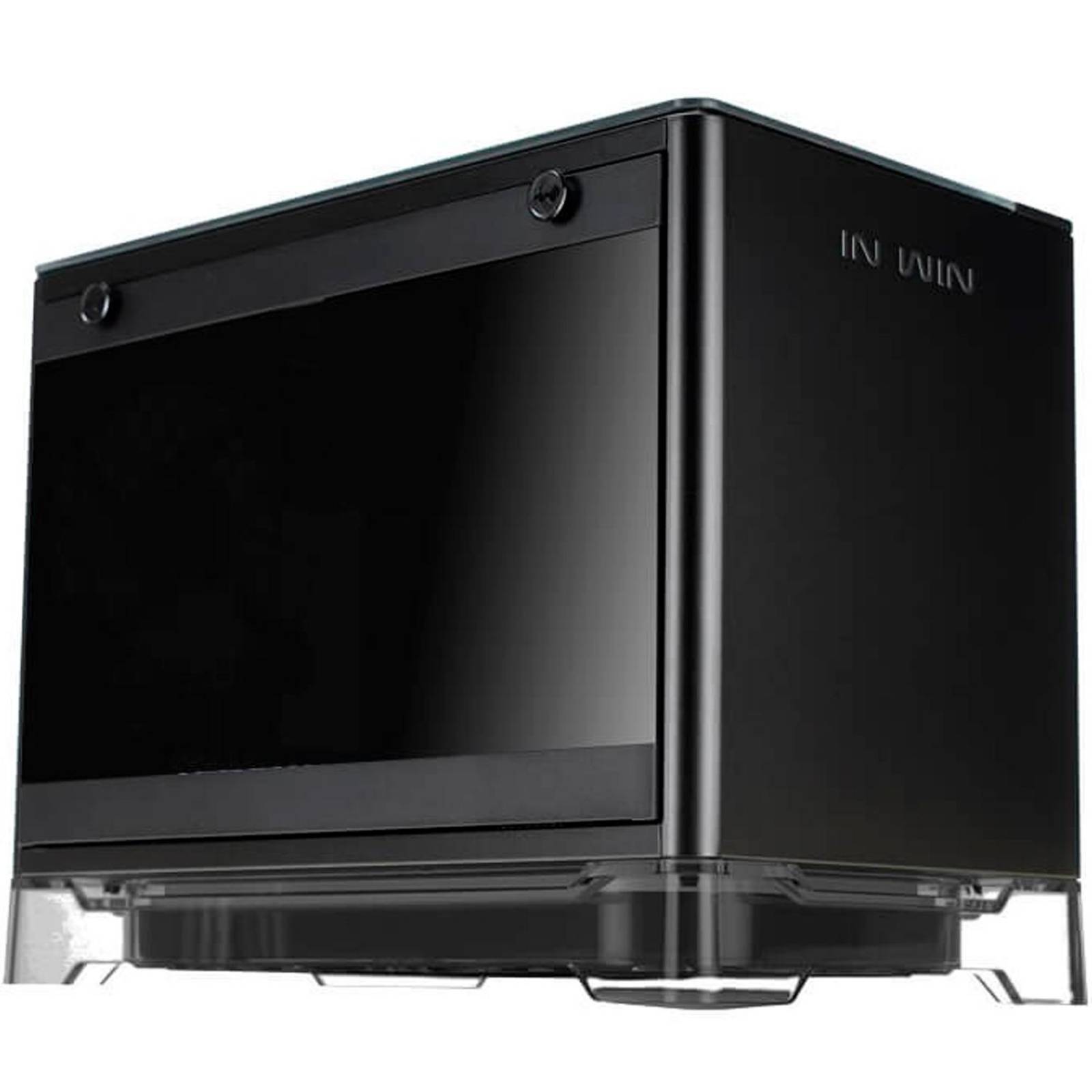 Gabinete IN WIN A1 Black MiniTorre Mini ITX 600W Vidrio Templado RGB Negro IW-A1-BLA-P 