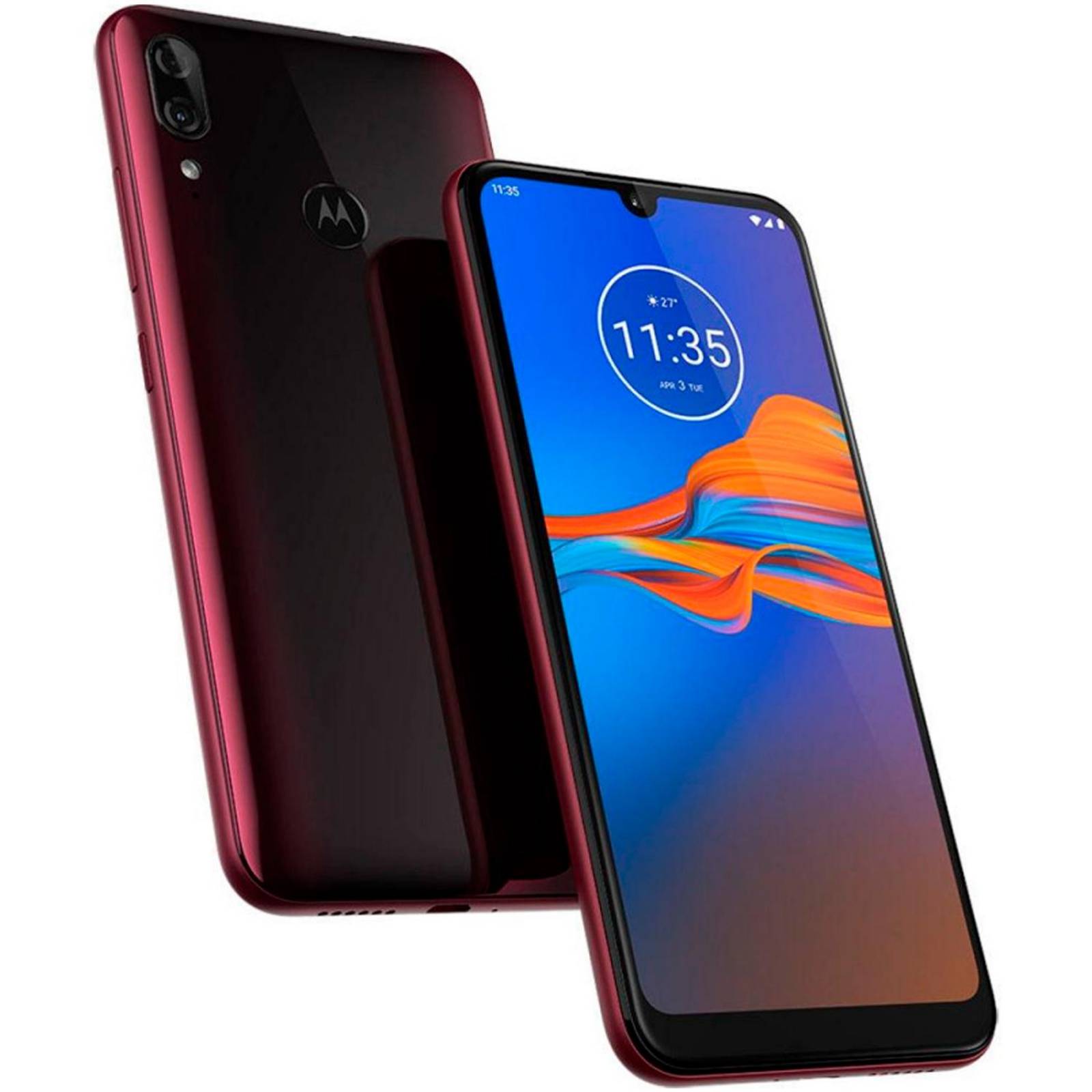 Celular MOTOROLA Moto E6S 4GB 64GB Octa Core Android 9.0 Dual Sim Rojo 