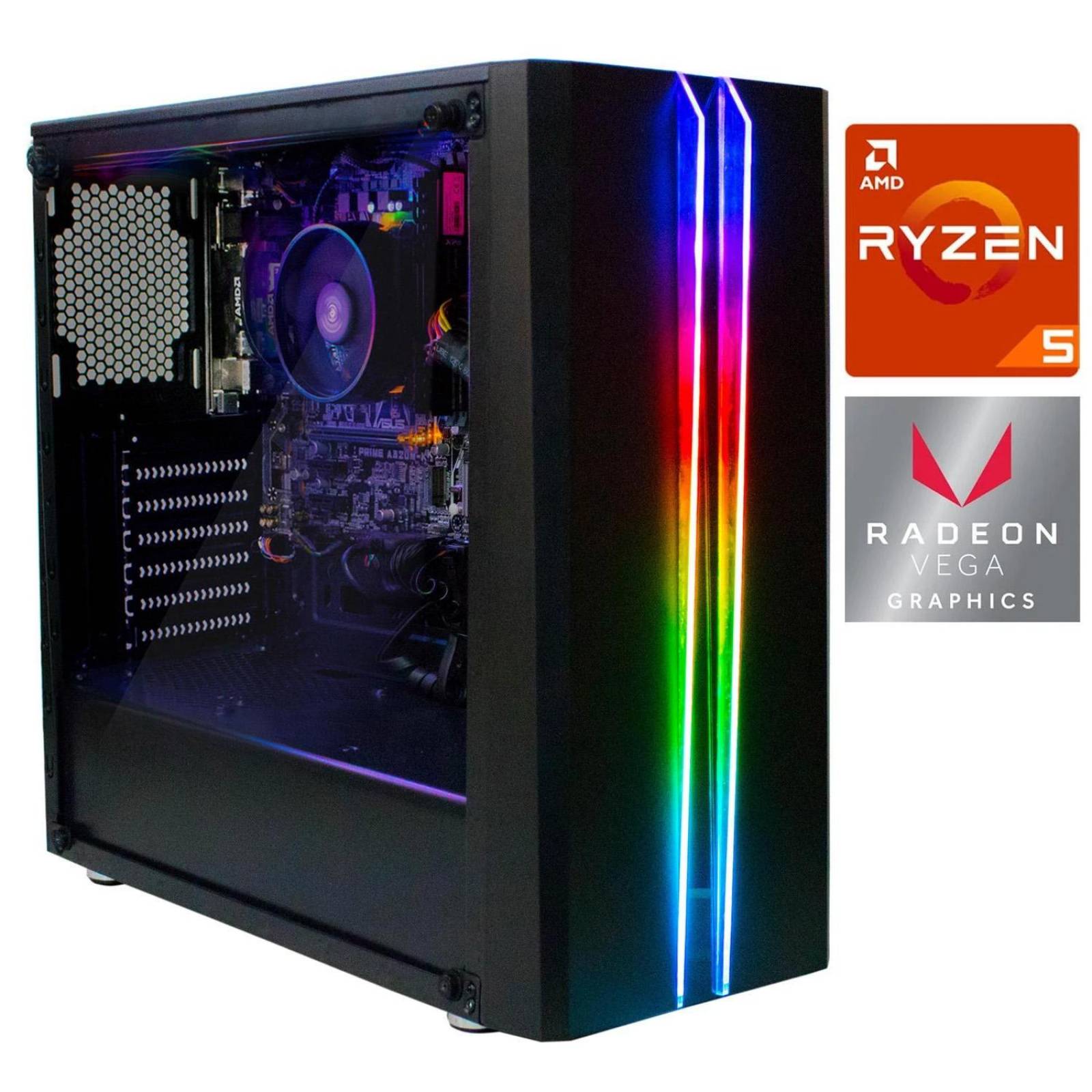 Xtreme Pc Gamer Radeon Vega 11 Ryzen 5 3400G 8Gb Ssd 240Gb RGB 