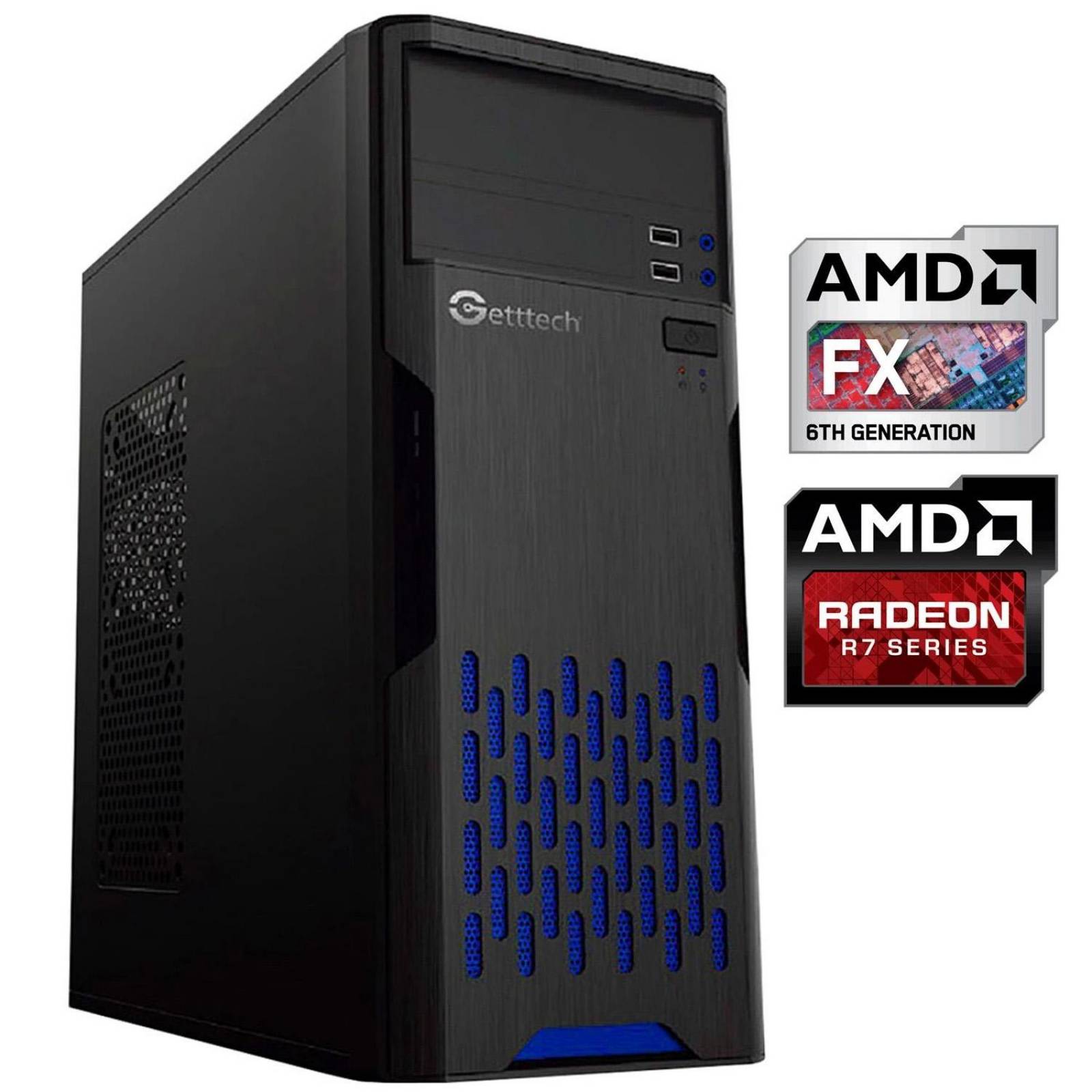 Pc Gamer Xtreme Amd A10 Fx 8800E Ram 8gb Disco 1Tb Radeon R7