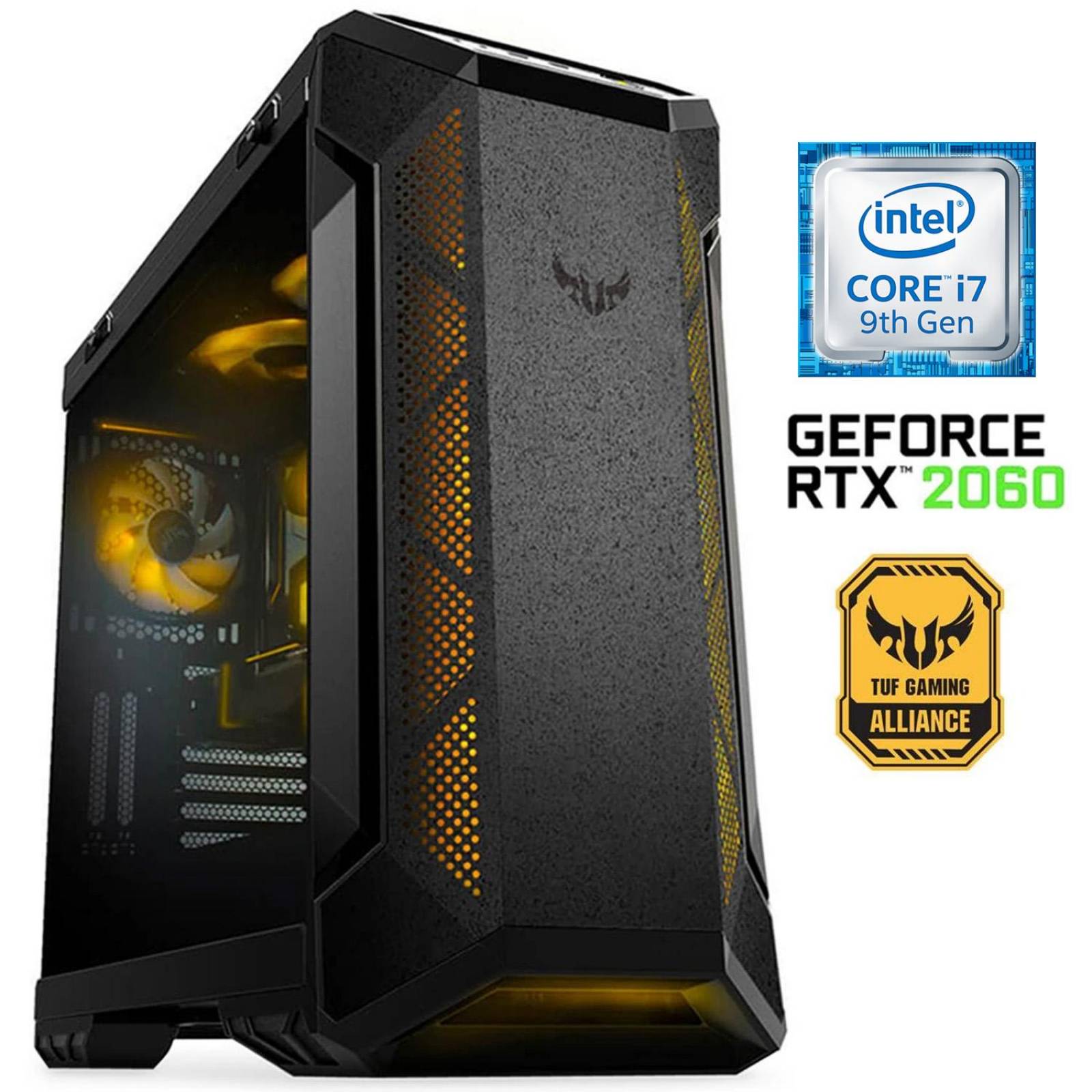 Pc Gamer Xtreme Intel Core I7 9700 Ram 16Gb Unidad Ssd 250Gb Disco 1tb Nvidia RTX 2060 