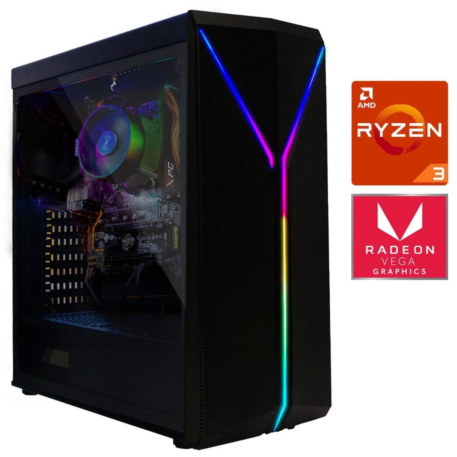 Xtreme Pc Gamer Radeon Vega 8 AMD Ryzen 3 3200G 8Gb 1Tb 