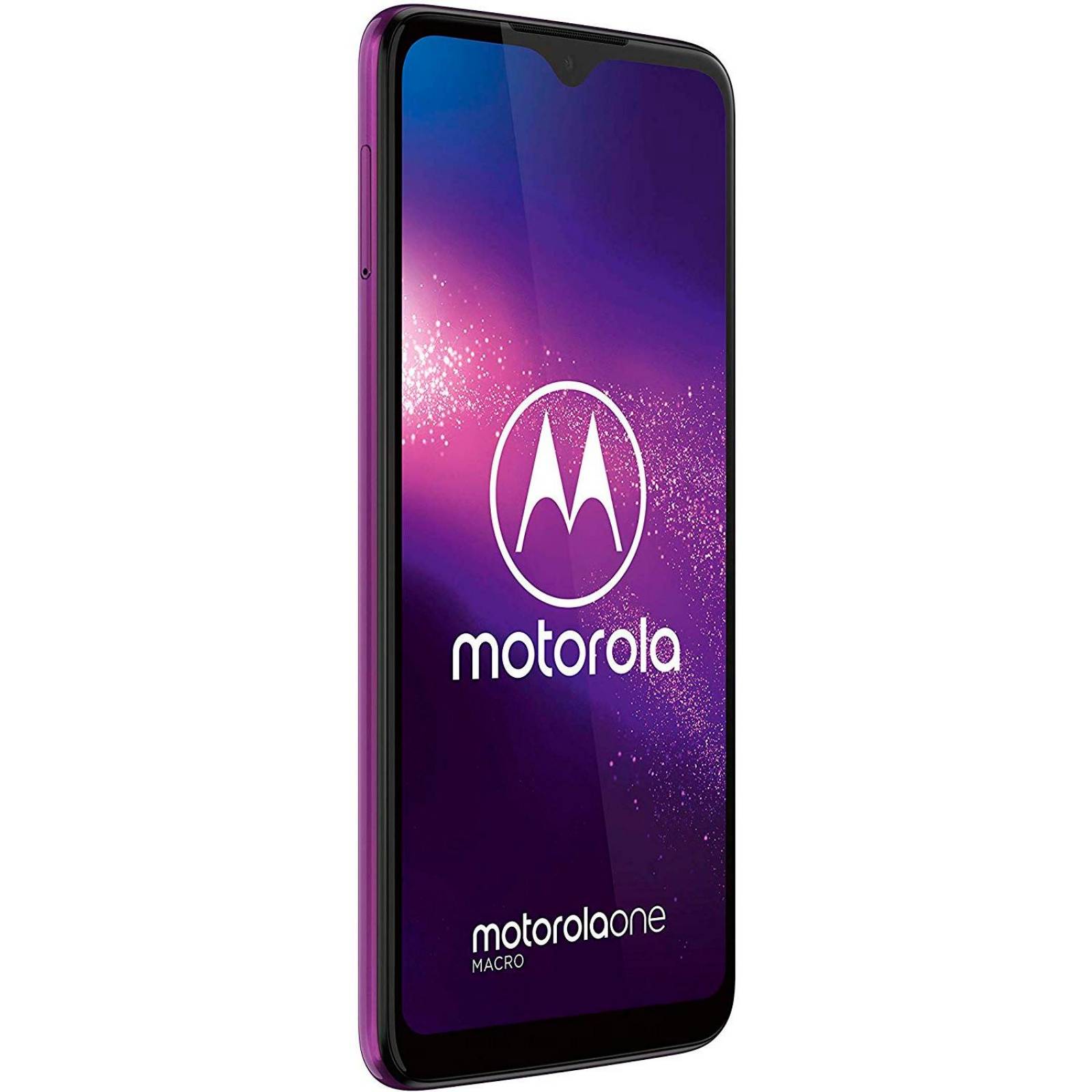 Celular MOTOROLA Moto One Macro 4GB 64GB Android 9.0 Octa Core Violeta XT2016-1 