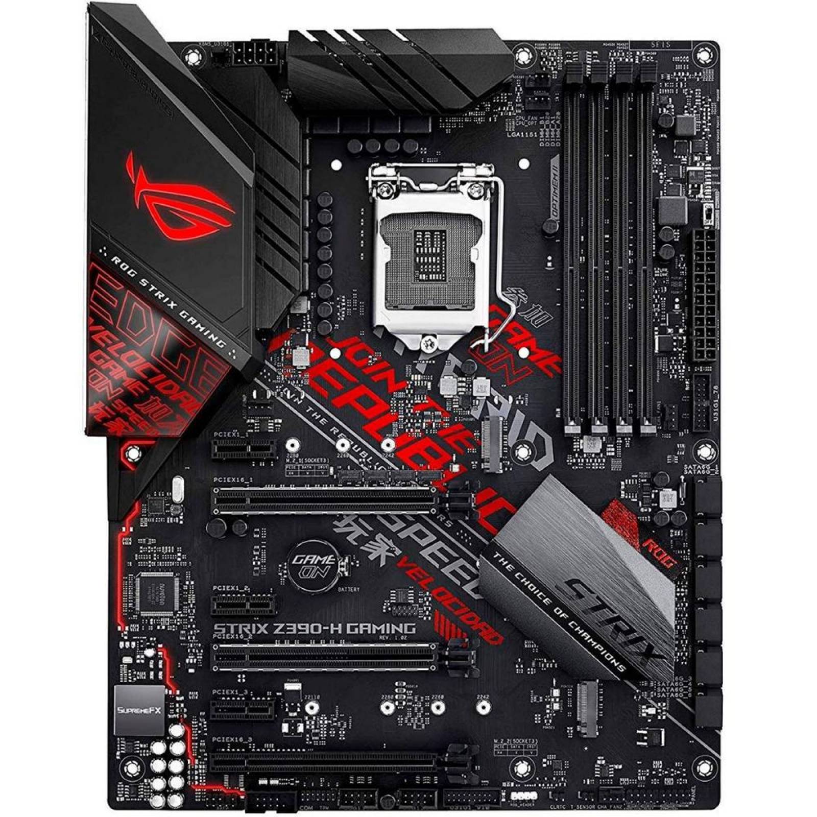 Tarjeta Madre ASUS ROG STRIX Z390-H GAMING Socket 1151 DDR4 
