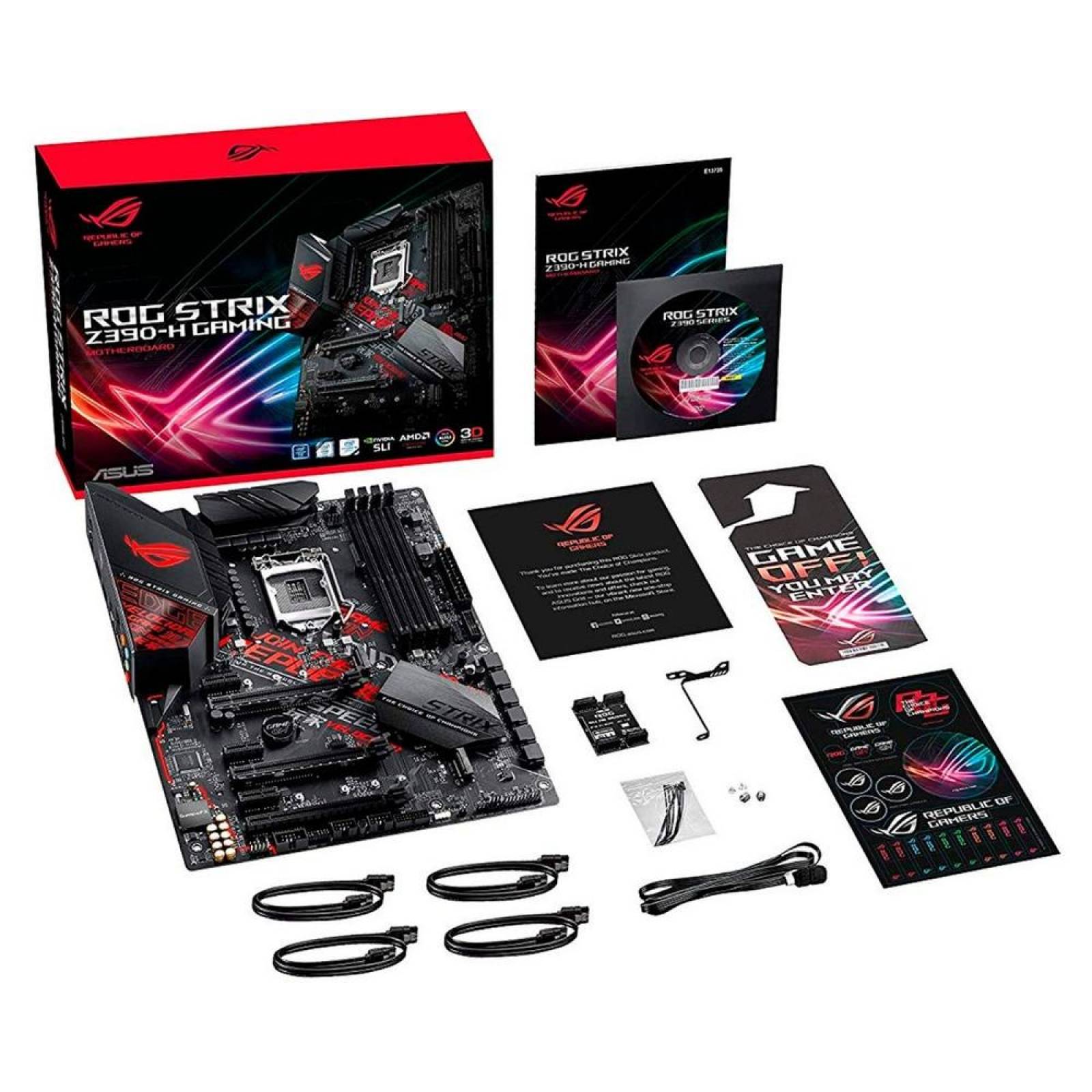 Tarjeta Madre ASUS ROG STRIX Z390-H GAMING Socket 1151 DDR4 
