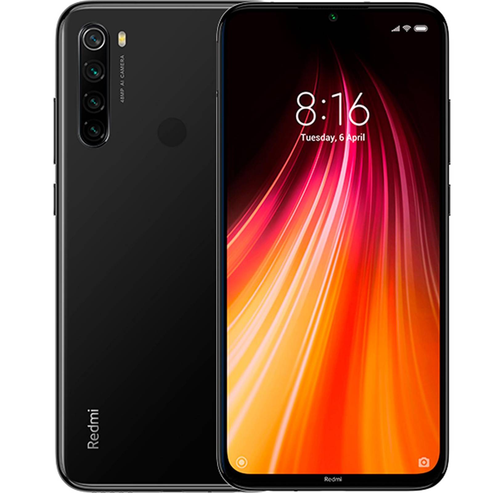 Celular XIAOMI Redmi Note 8 6GB 128GB Android 9.0 Octa Core Negro 