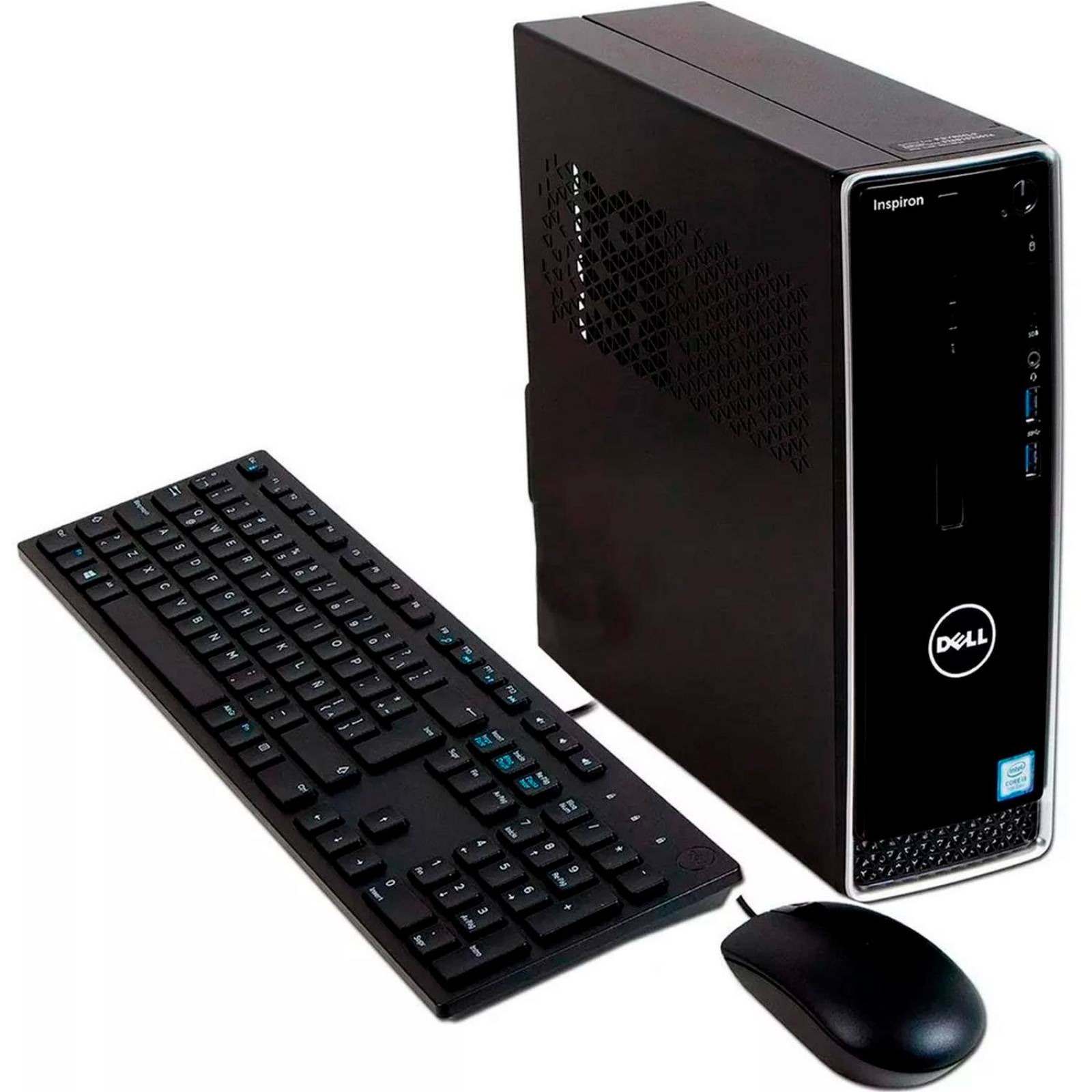 Computadora PC DELL Inspiron 3268 I3 7100 4GB 1TB Win10 Home Teclado y mouse 