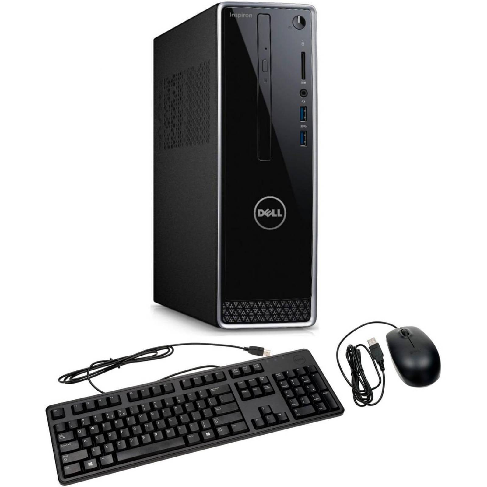 Computadora PC DELL Inspiron 3268 I3 7100 4GB 1TB Win10 Home Teclado y mouse 