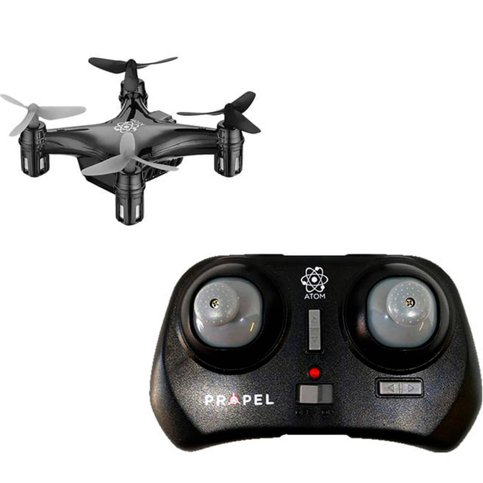 Micro Drone PROPEL ATOM 1.0 4 Helices Interior Exterior SC-1861 Negro 