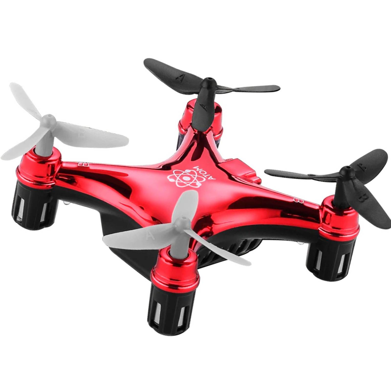 Micro Drone PROPEL ATOM 1.0 4 Helices Interior Exterior SC-1862 Rojo 