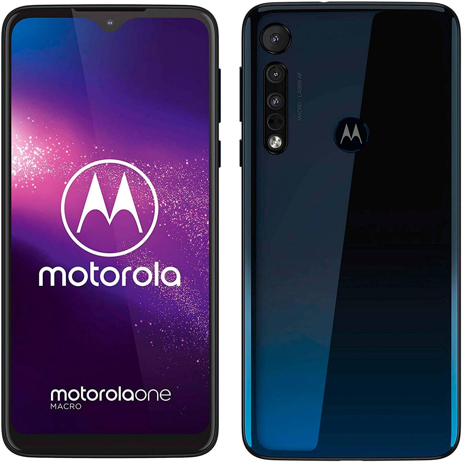 Celular MOTOROLA Moto One Macro 4GB 64GB Android 9.0 Octa Core Europeo 