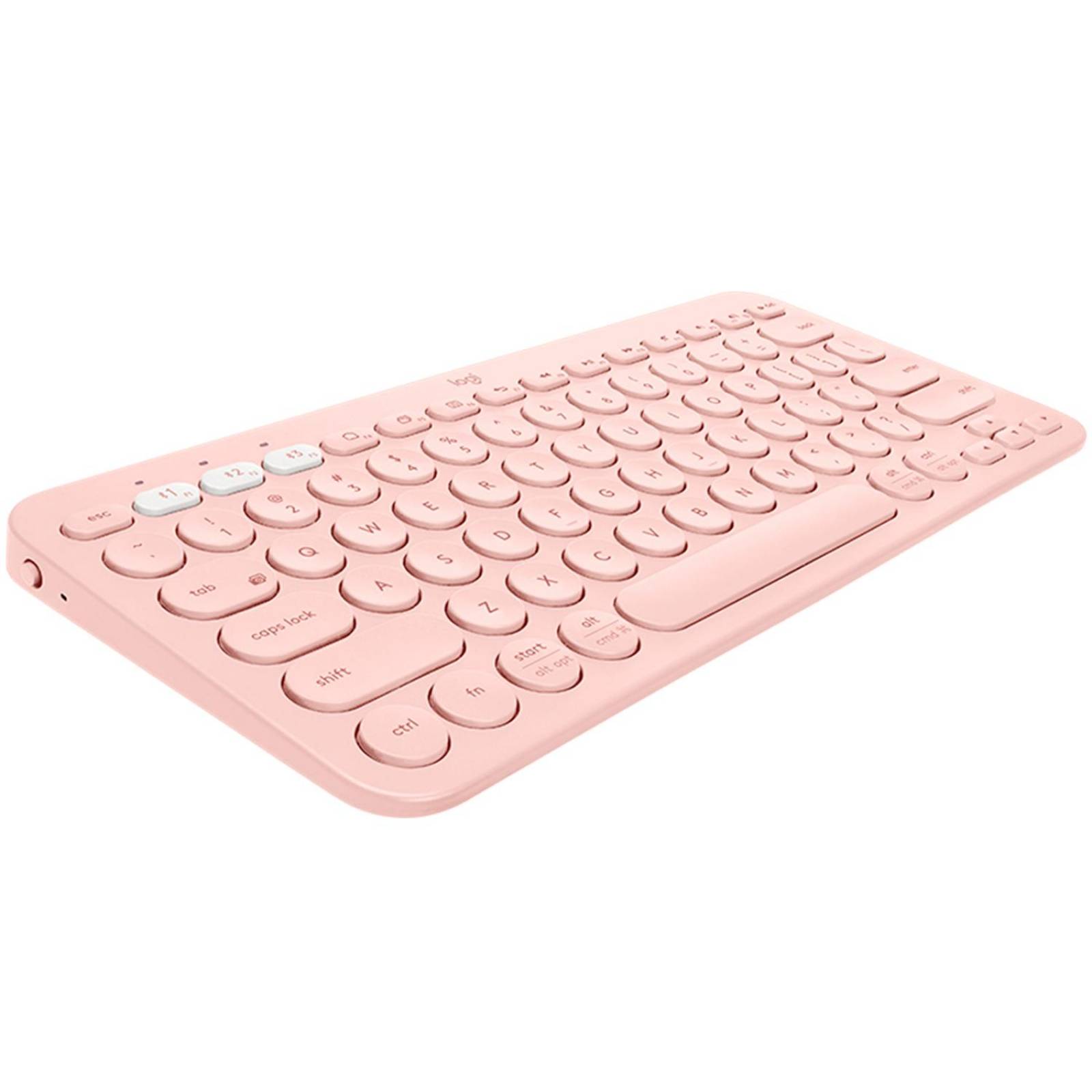 Kit Teclado Mouse LOGITECH K380 M350 Bluetooth Rosa 