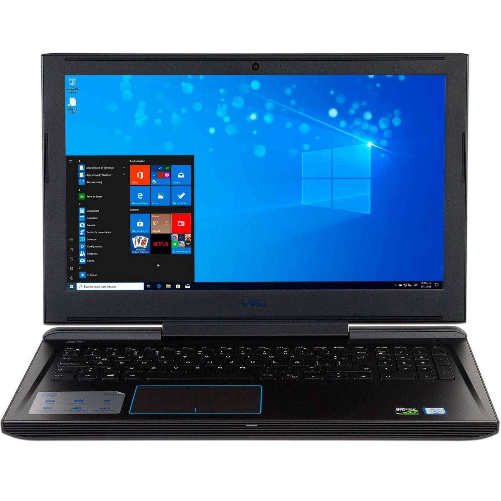 Laptop DELL G7 7588 15.6 NVIDIA GeForce GTX 1060 Core I7 Reacondicionado 