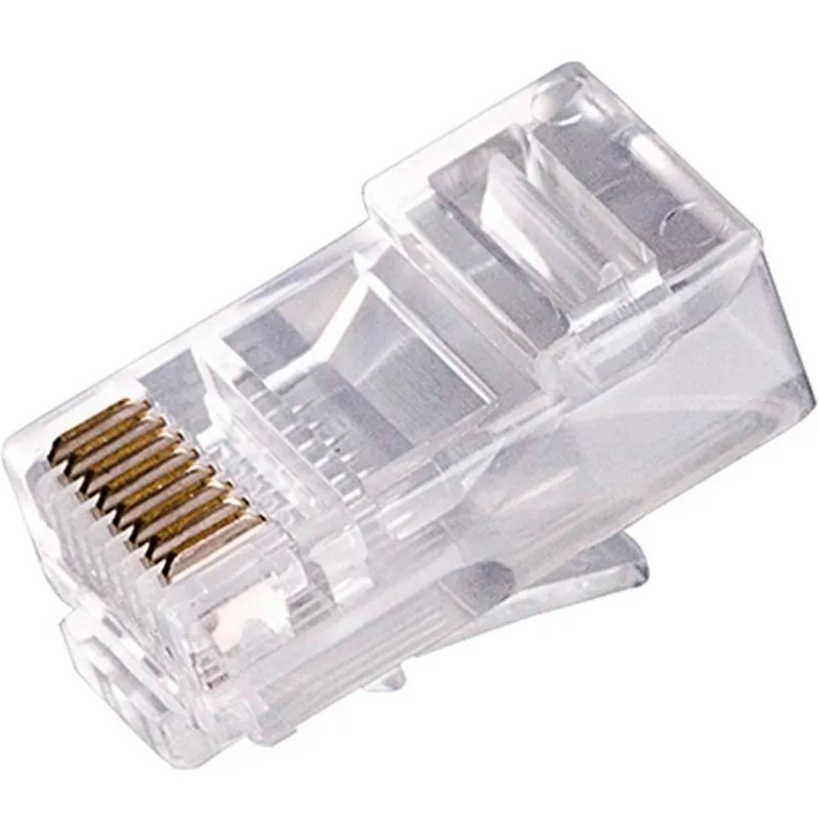 Conector Plug XCASE ACCCABLE27 RJ45 Categoria 5 Transparente Bolsa 100u 