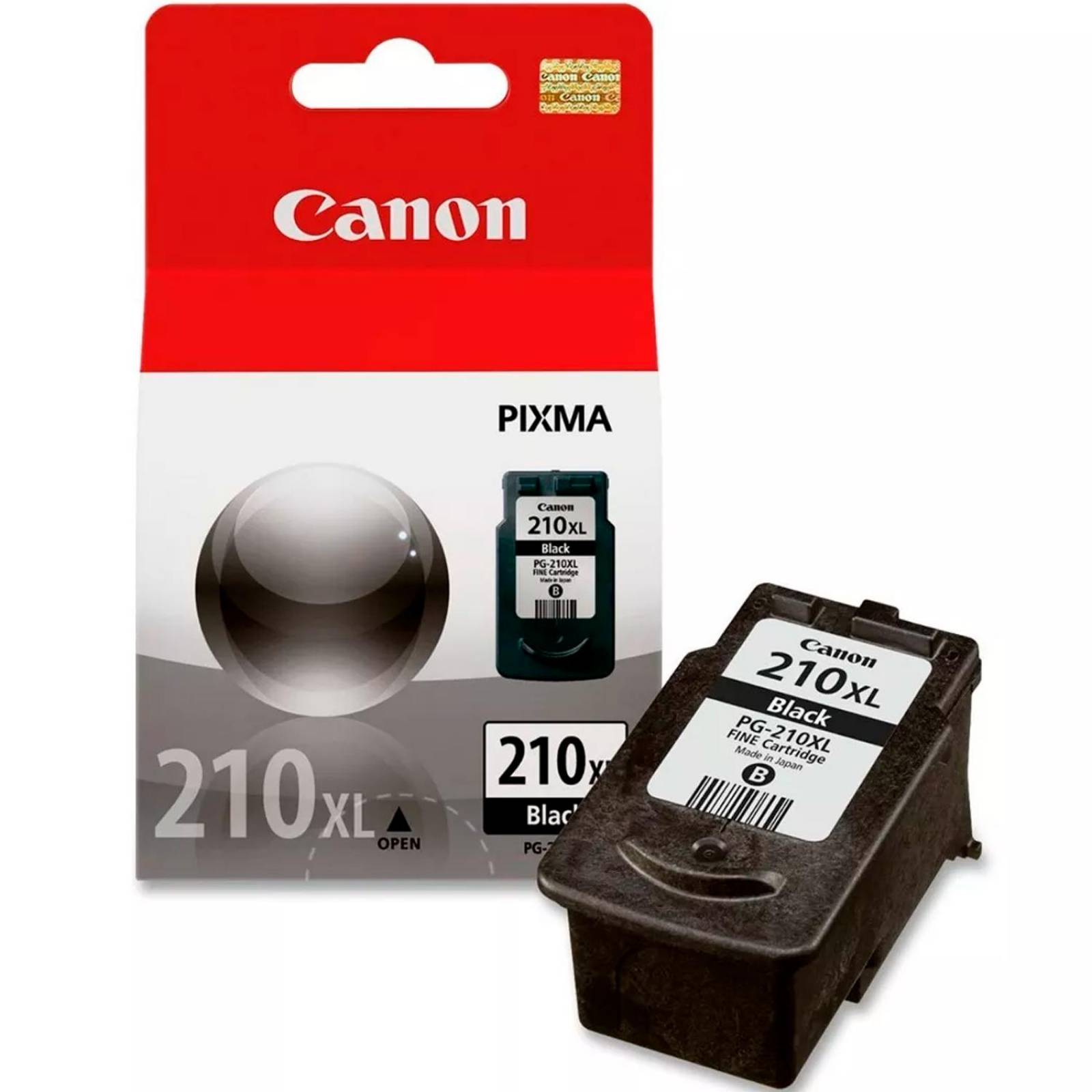 Cartucho CANON PG-210XL iP2700 iP2702 MP230 MX360 Negro 2973B017AA 