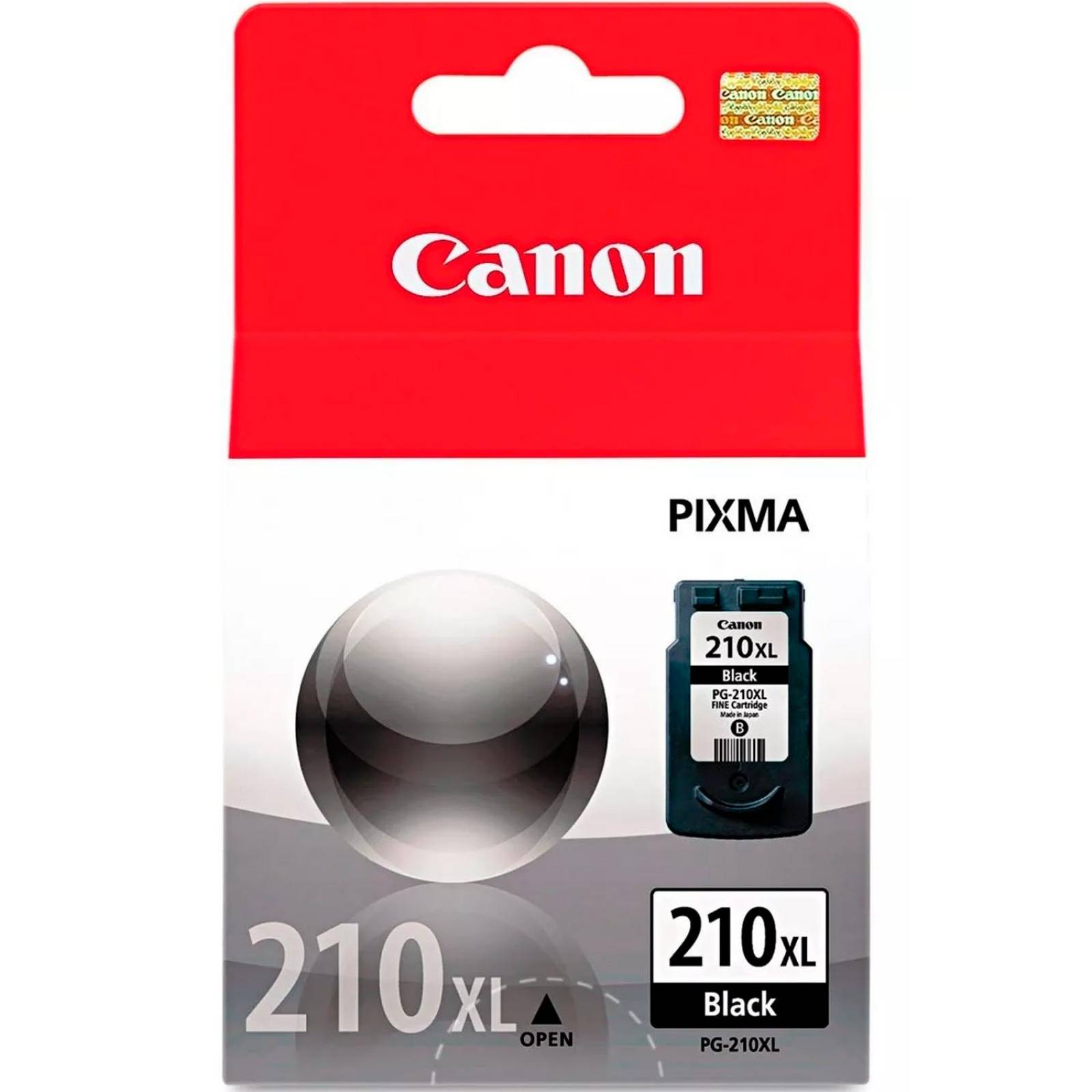 Cartucho CANON PG-210XL iP2700 iP2702 MP230 MX360 Negro 2973B017AA 