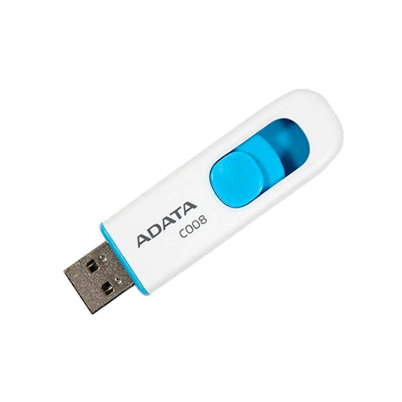 Memoria USB 16GB ADATA C008 2.0 Retractil Flash Drive AC008-16G-RWE 