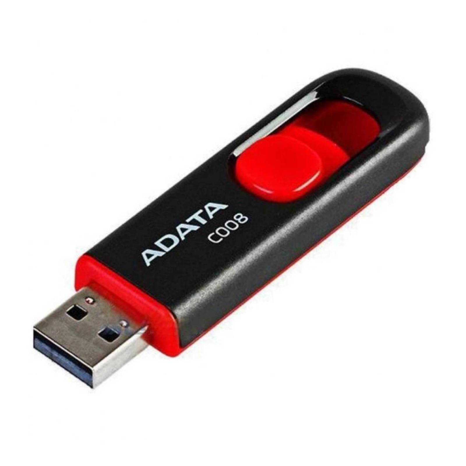 Memoria USB 16GB ADATA C008 2.0 Retractil Flash Drive AC008-16G-RKD 