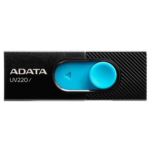 Memoria USB 64GB ADATA UV220 2.0 Retractil Flash Drive AUV220-64G-RBKBL 