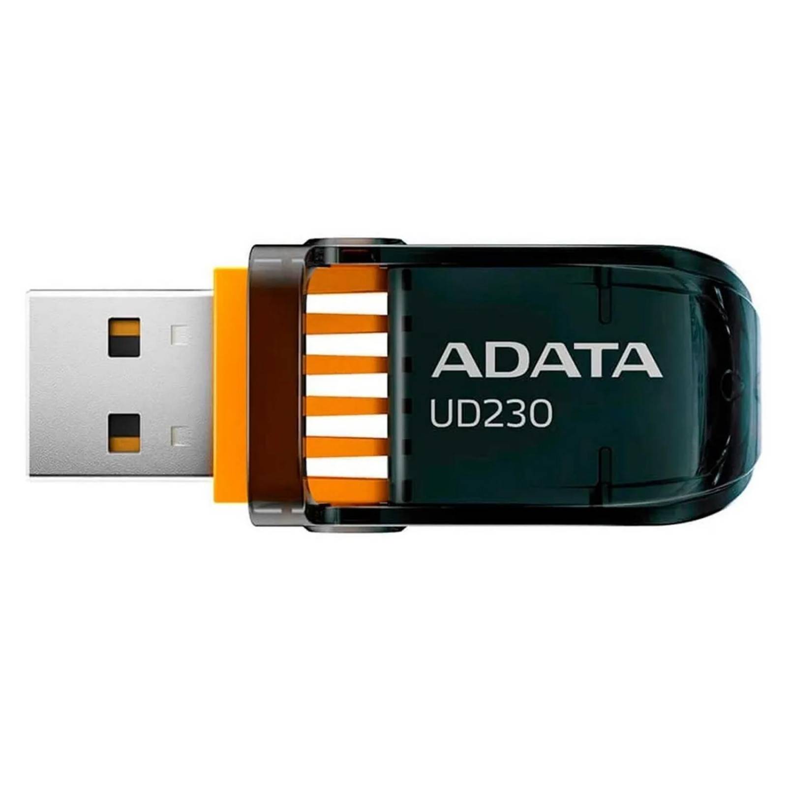 Memoria USB 64GB ADATA UD230 2.0 Retractil Flash Drive AUD230-64G-RBK 