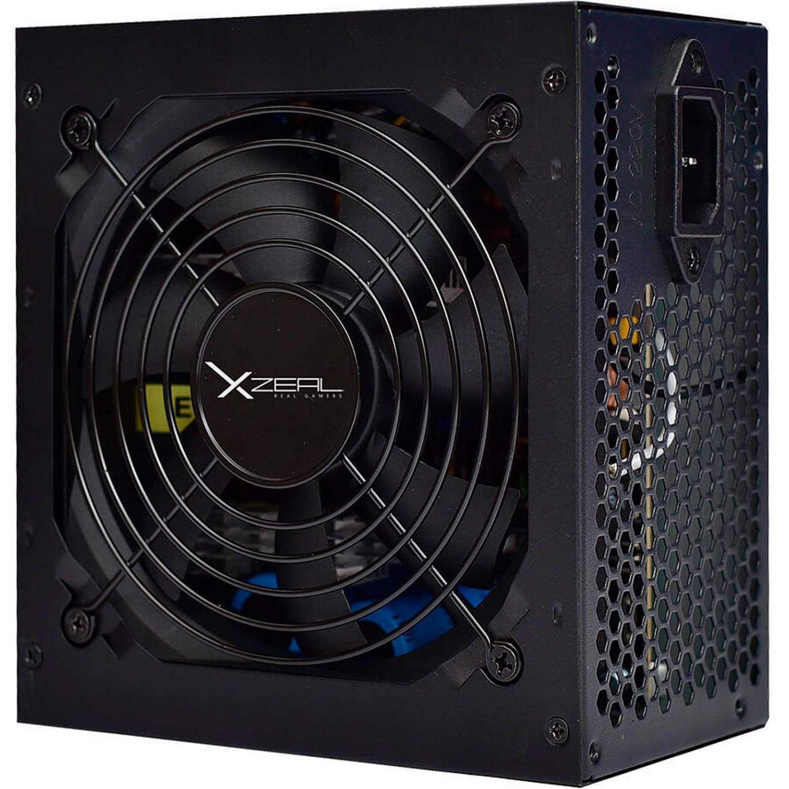 Fuente de Poder PC 650W Gamer XZEAL 80 Plus Bronce XZ650 XZPS650B 