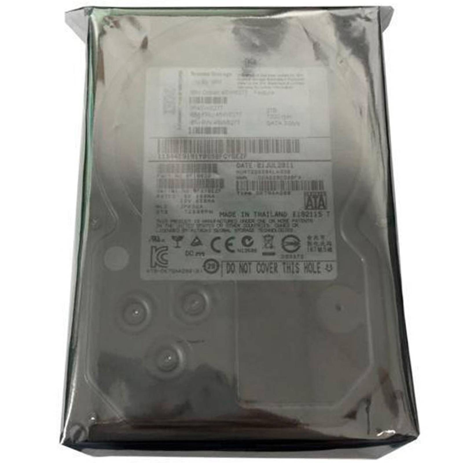 Disco Duro HITACHI SATA 3.5 2TB 7200rpm HUA722020ALA330 (Reacondicionado) 
