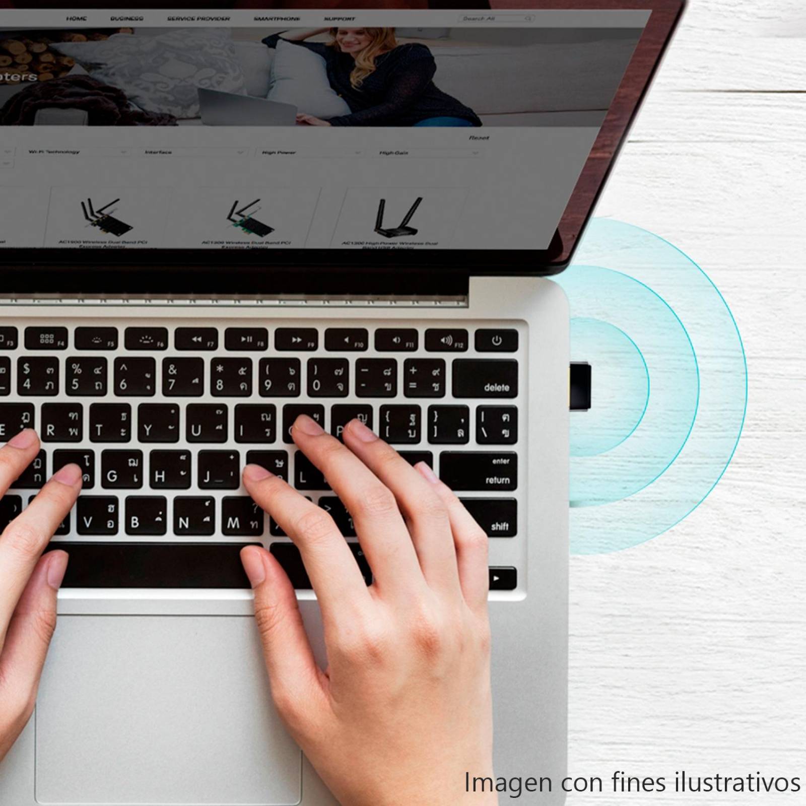 Adaptador Inalambrico USB TP-LINK ARCHER T2U NANO Dual Band 600Mbps 